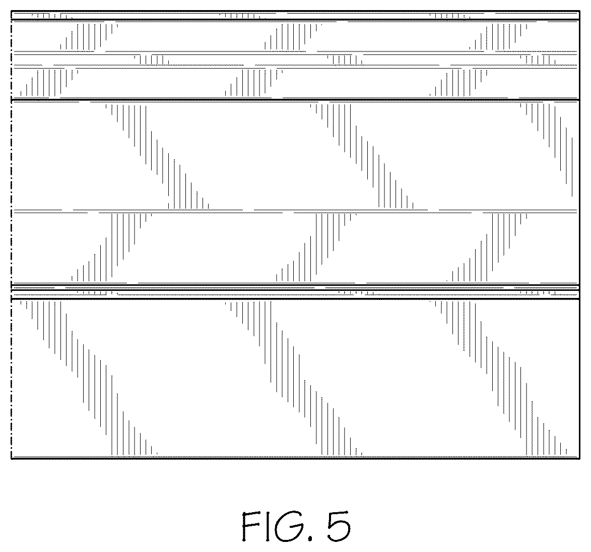 Patent USD1076147 Figure 5 – Window frame extrusion