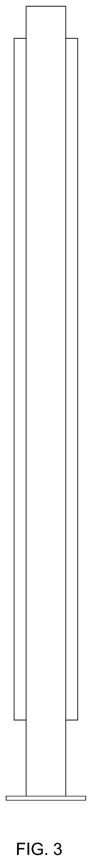 Patent USD1076148 Figure 3 – Balustrade railing post