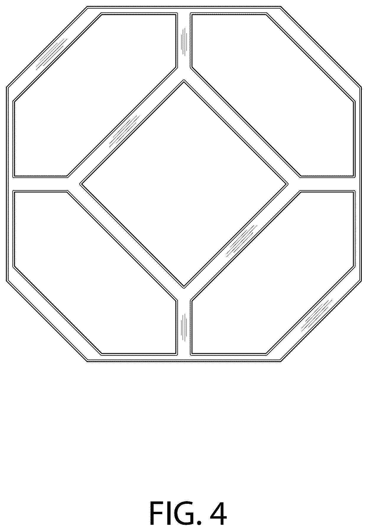 Patent USD1076149 Figure 4 – Monolithic panel