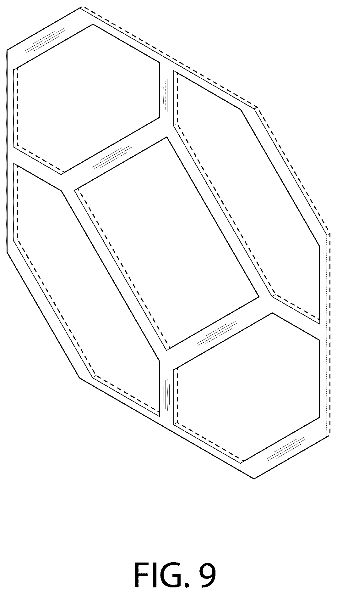 Patent USD1076149 Figure 7 – Monolithic panel