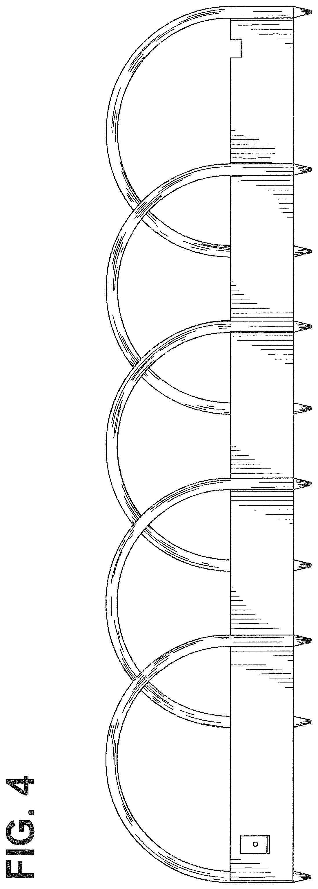 Patent USD1076151 Figure 4 – Lawn and garden edging