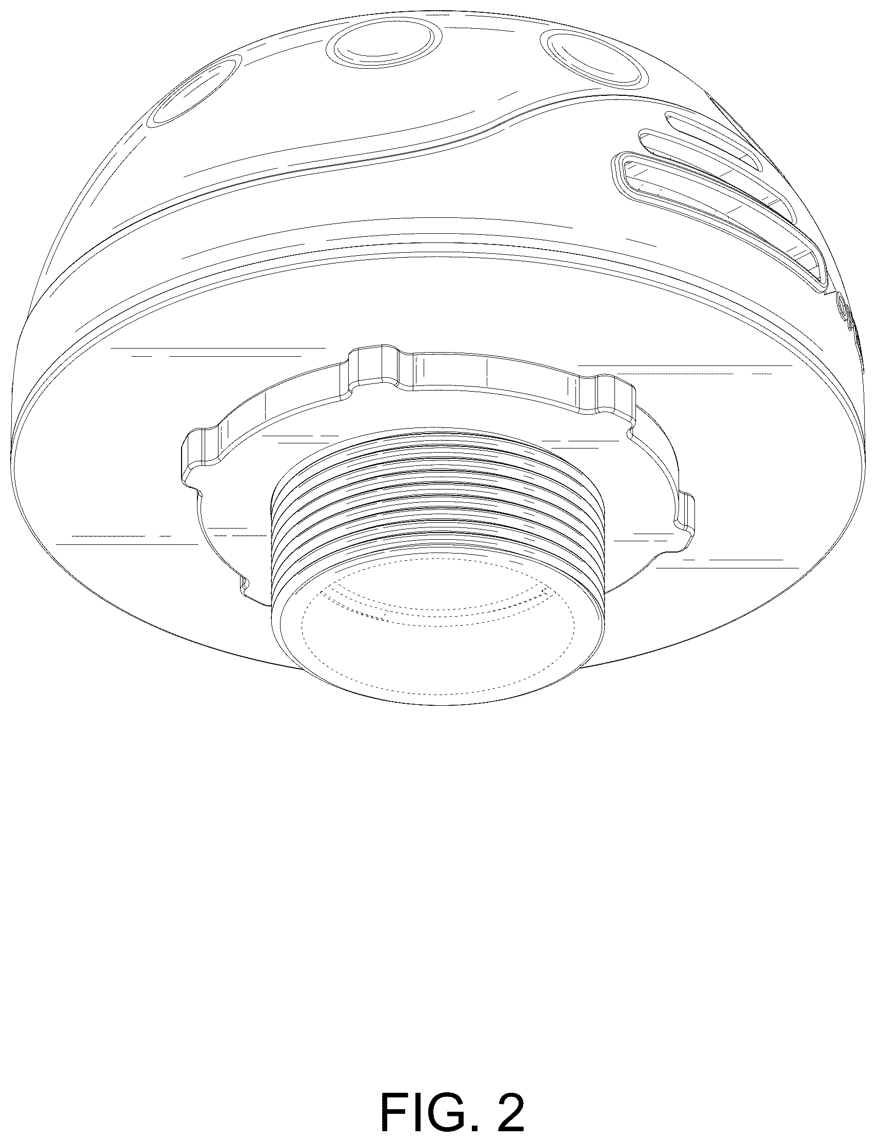 Patent USD1076153 Figure 2 – Pool light