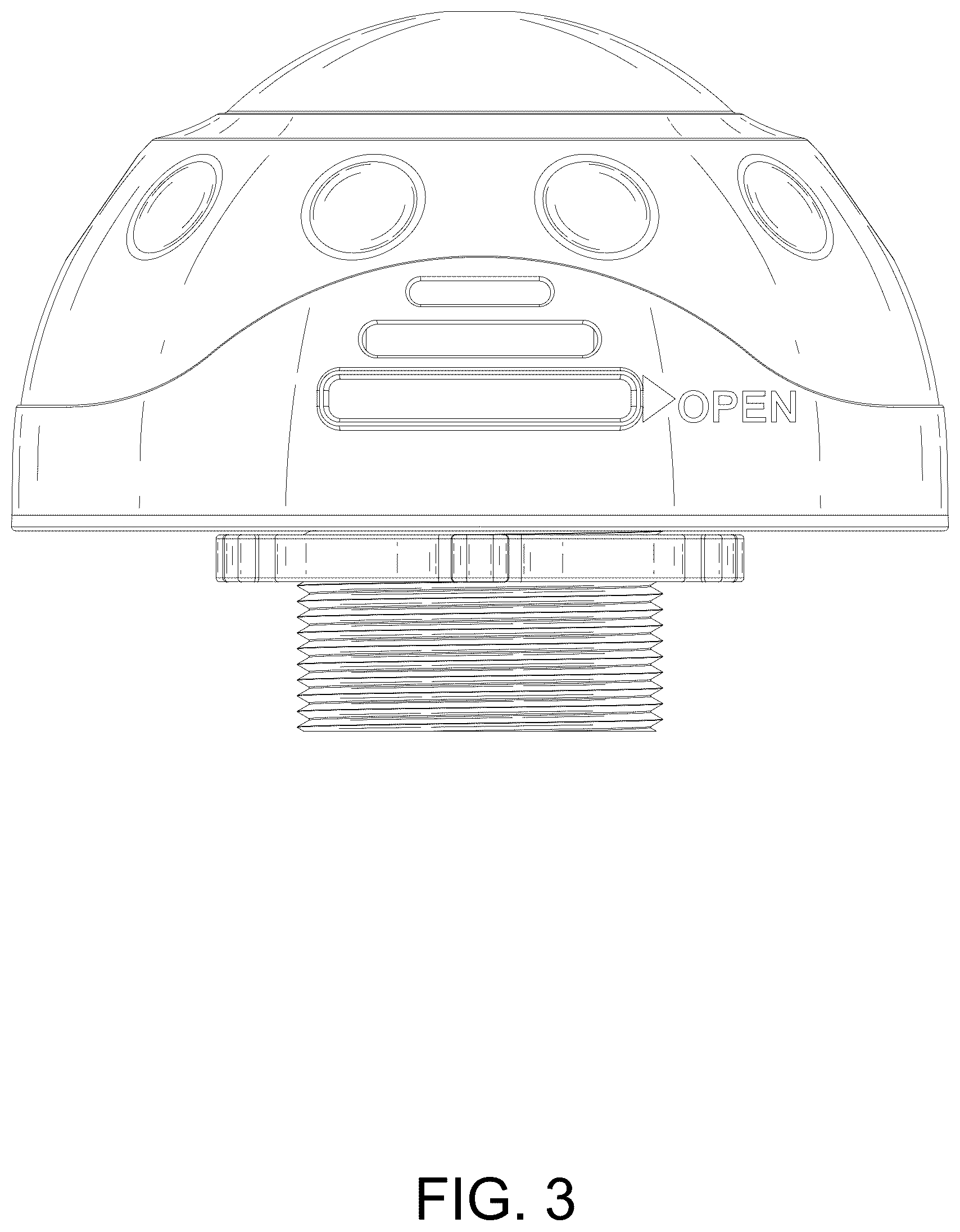 Patent USD1076153 Figure 3 – Pool light