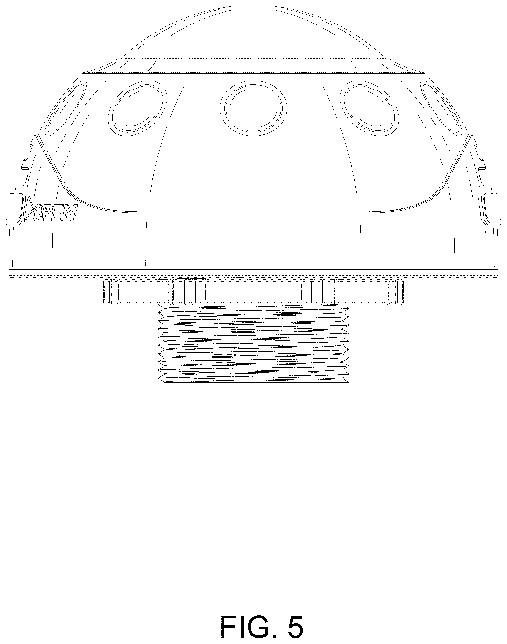 Patent USD1076153 Figure 5 – Pool light