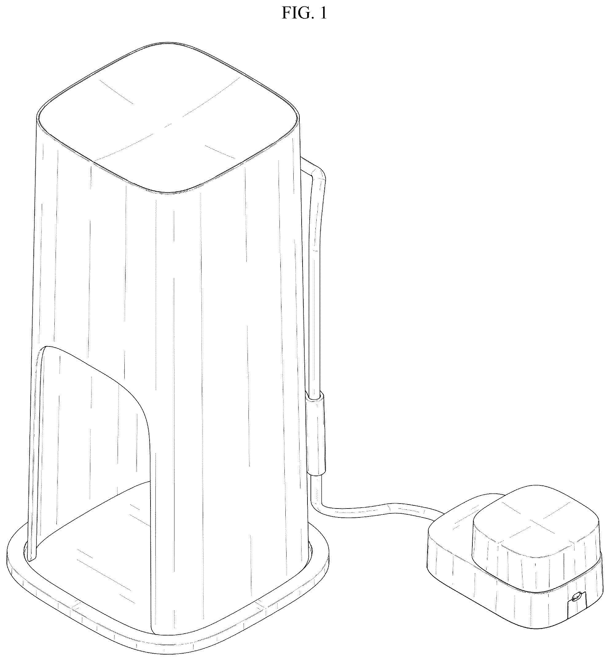 Patent USD1076154 — Candle warmer — Figure 1