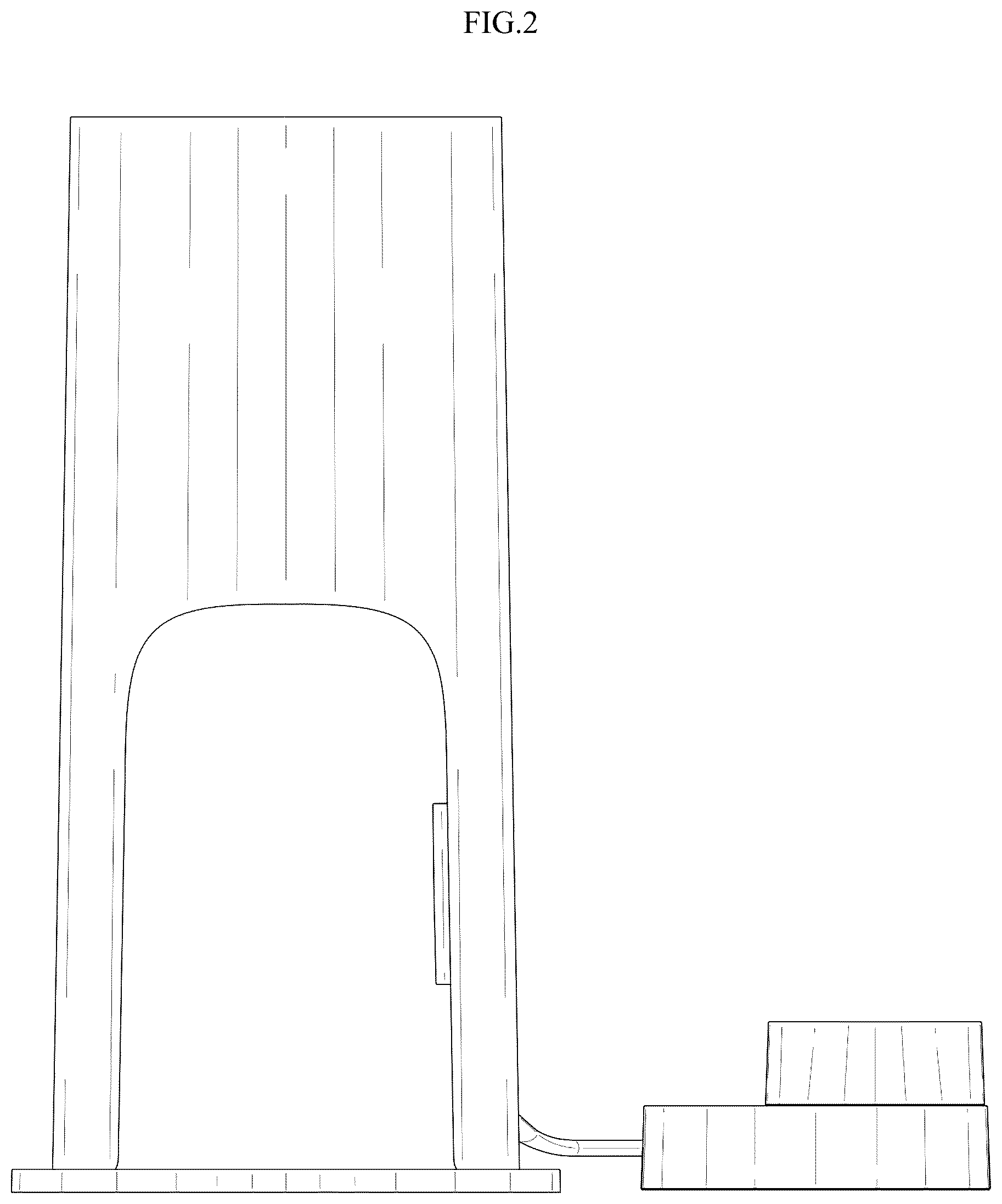 Patent USD1076154 Figure 2 – Candle warmer