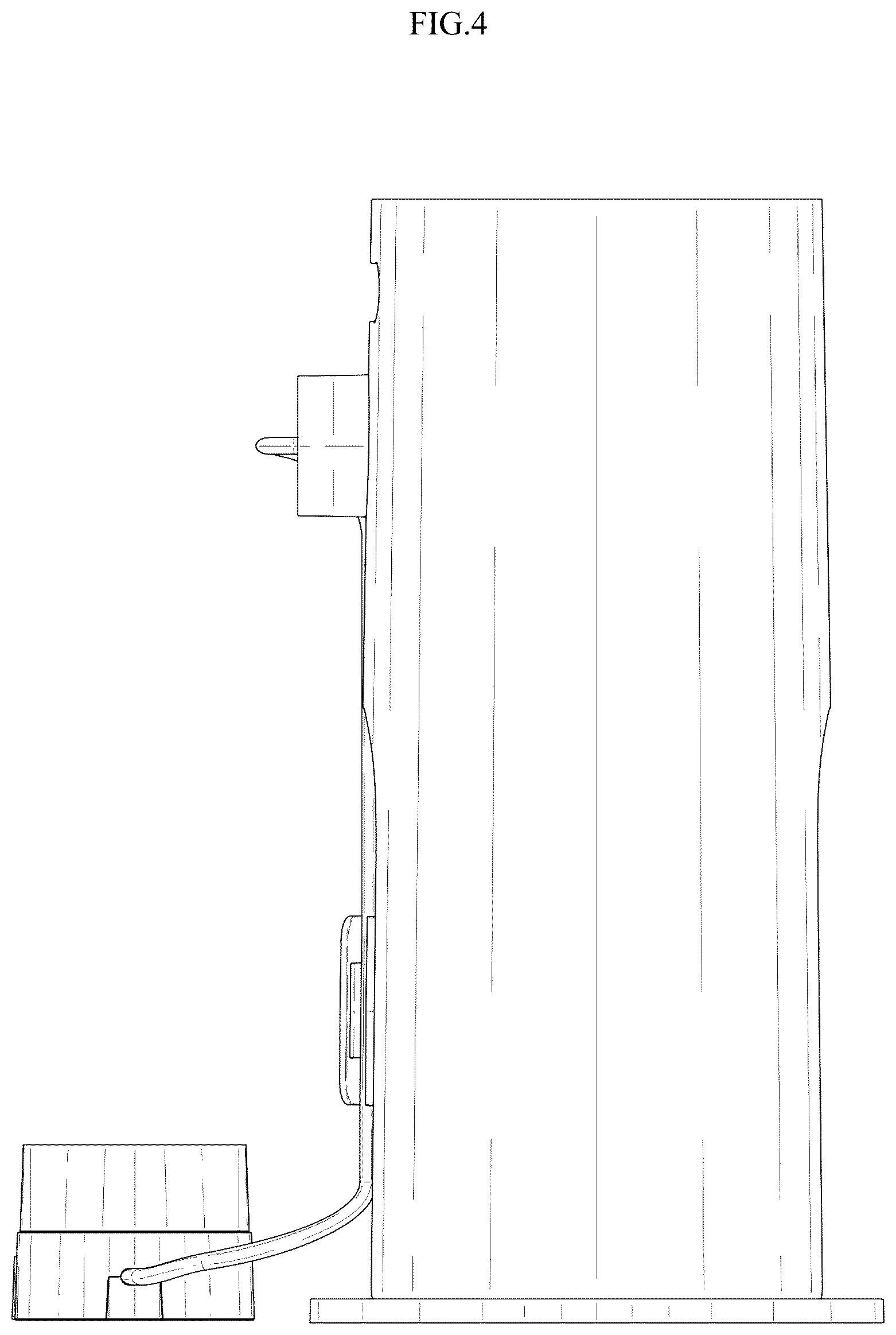 Patent USD1076154 Figure 4 – Candle warmer