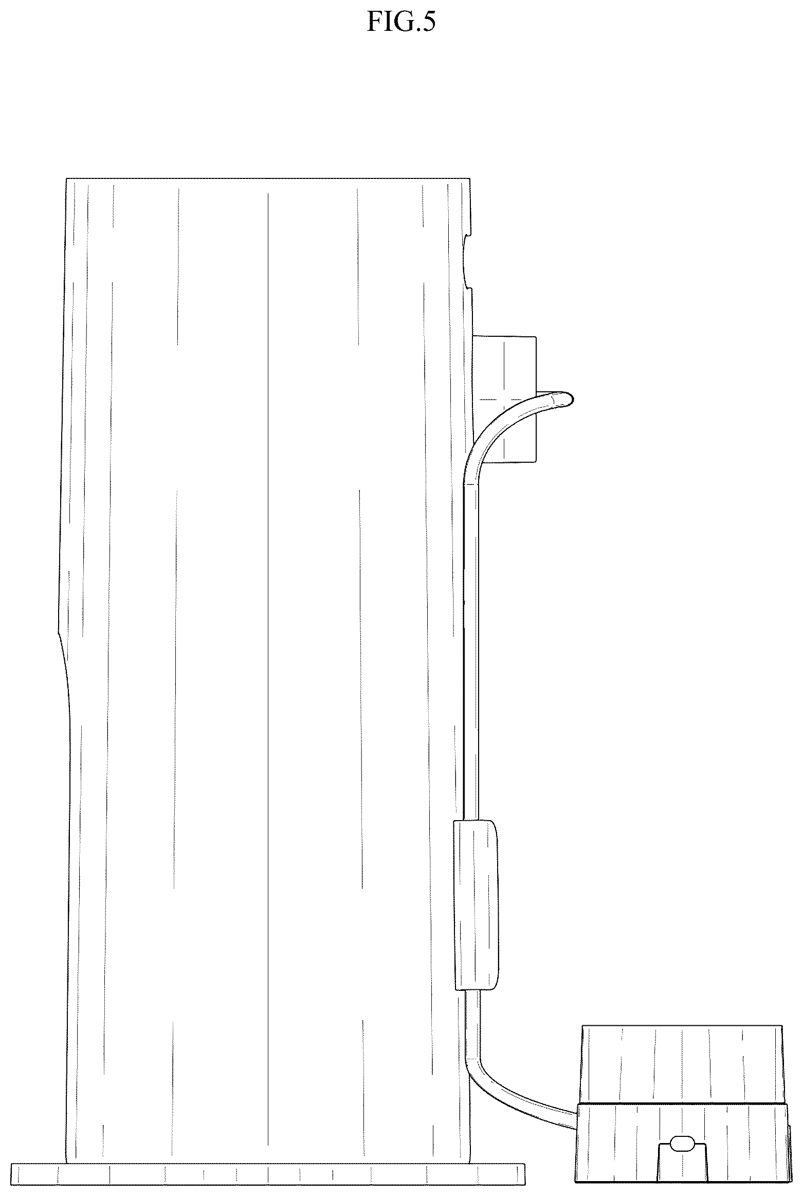 Patent USD1076154 Figure 5 – Candle warmer