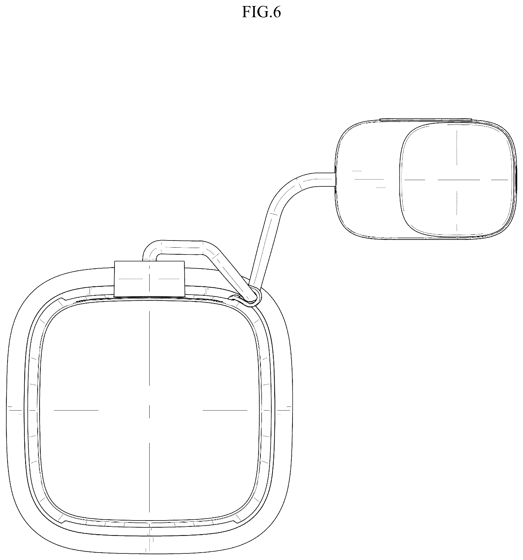 Patent USD1076154 Figure 6 – Candle warmer