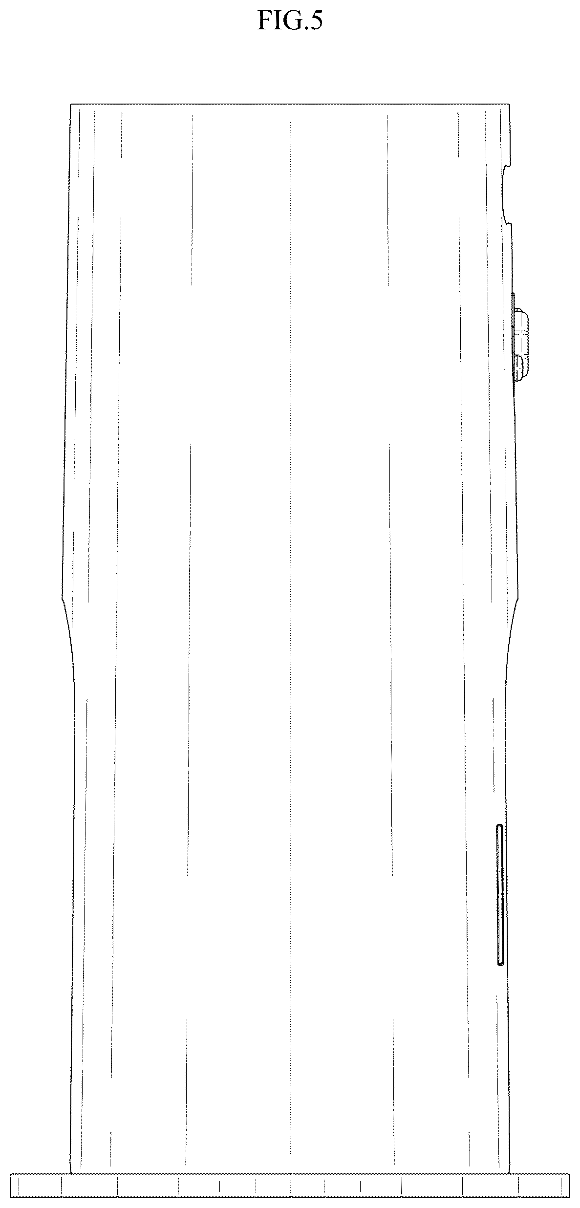 Patent USD1076155 Figure 5 – Candle warmer