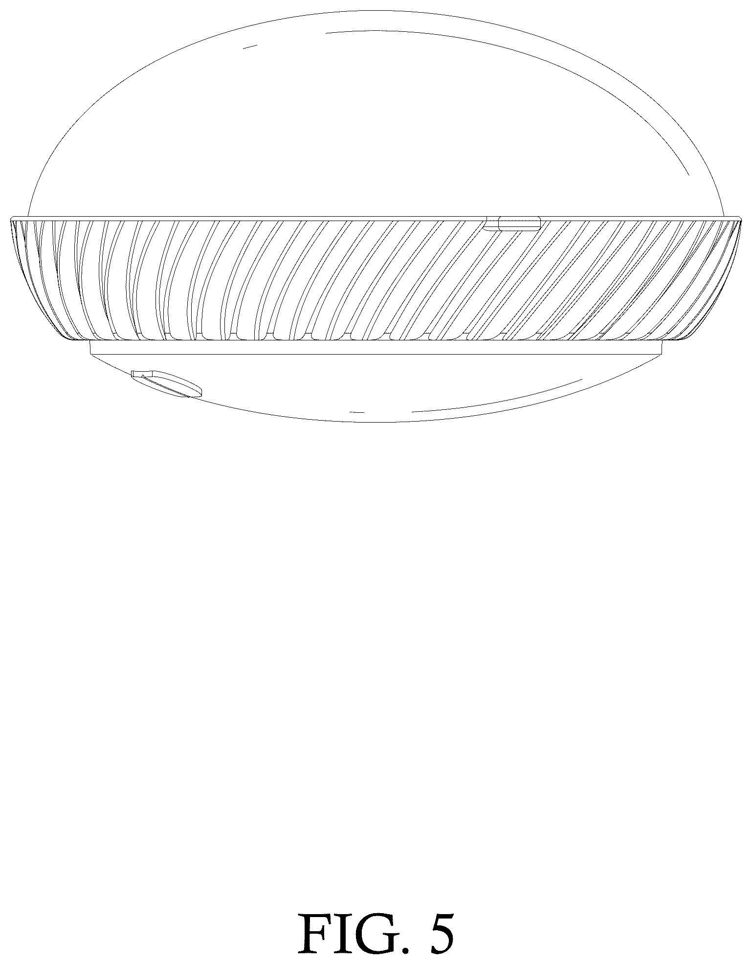 Patent USD1076156 Figure 5 – Floating pool light
