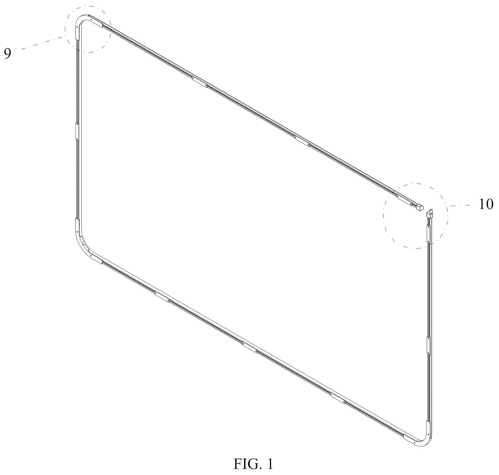 Patent USD1076157 Figure 1 – LED light