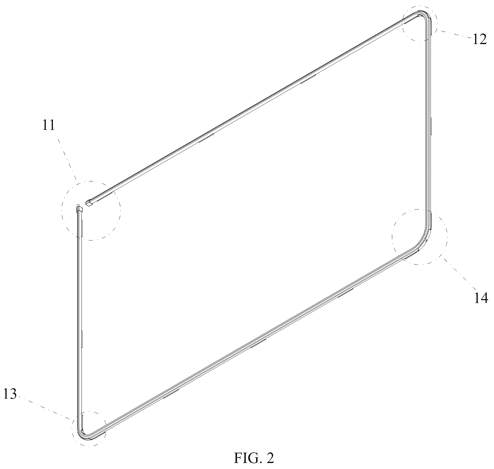 Patent USD1076157 Figure 2 – LED light