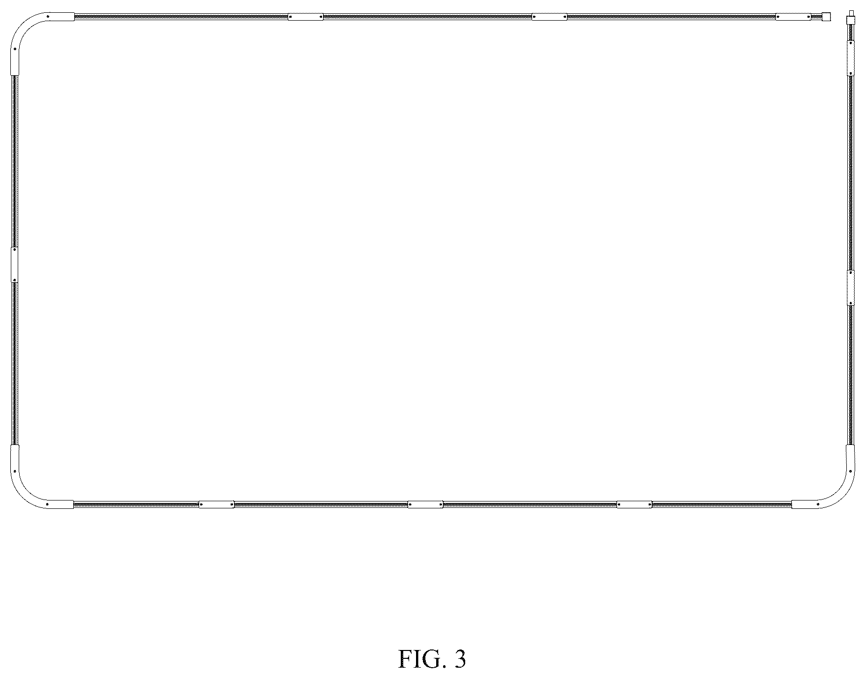 Patent USD1076157 Figure 3 – LED light