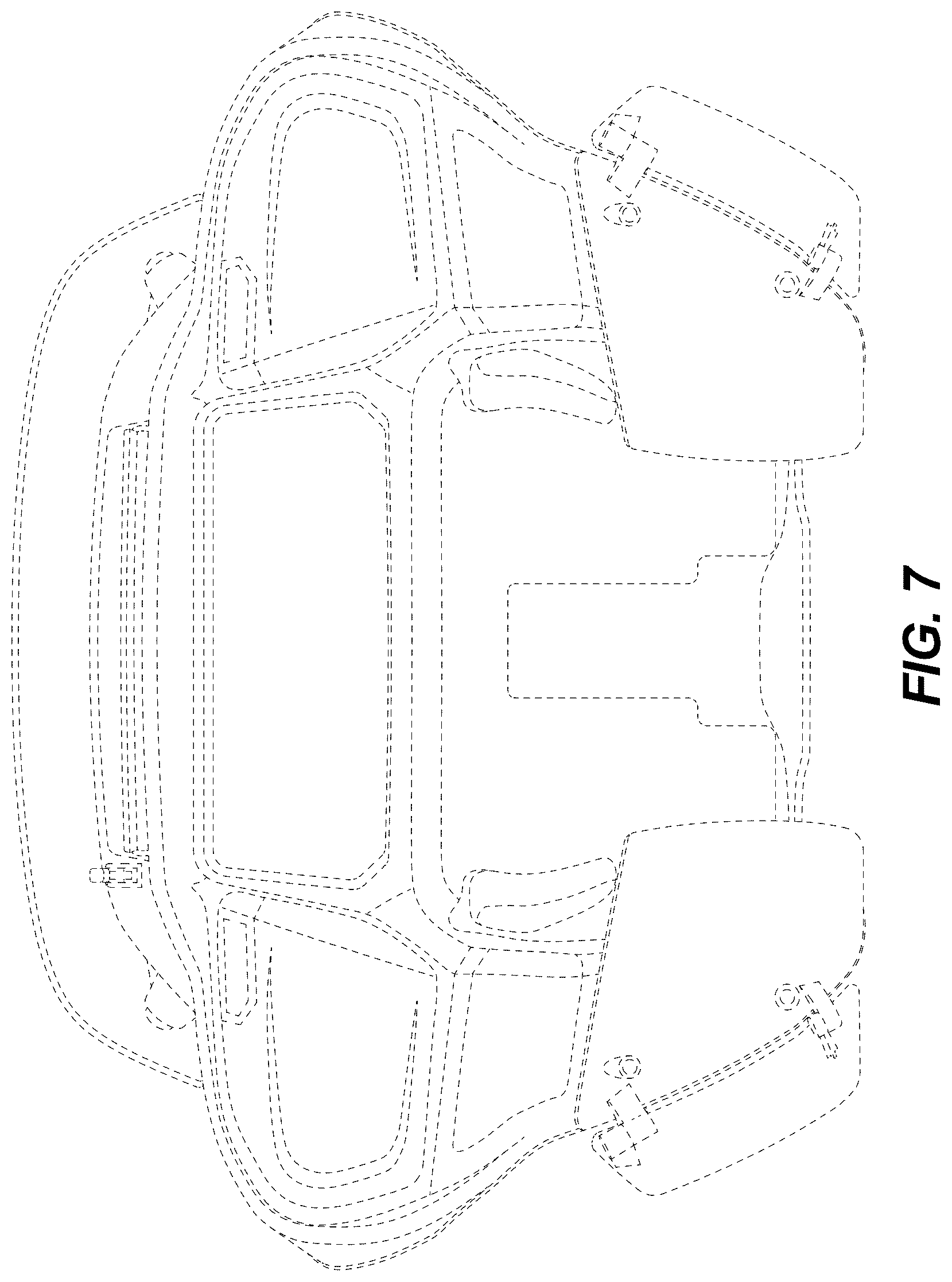 Patent USD1076158 Figure 7 – Motorcycle lighting unit