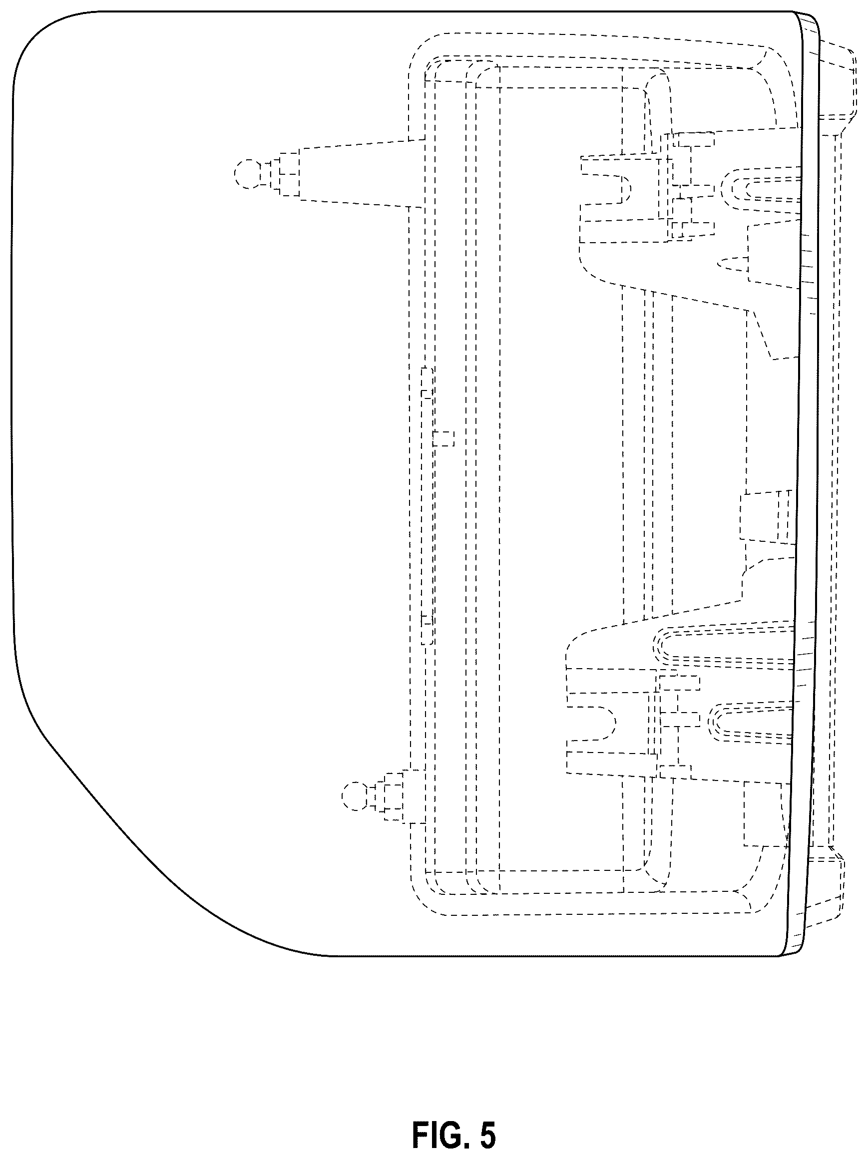 Patent USD1076159 Figure 5 – Vehicle light