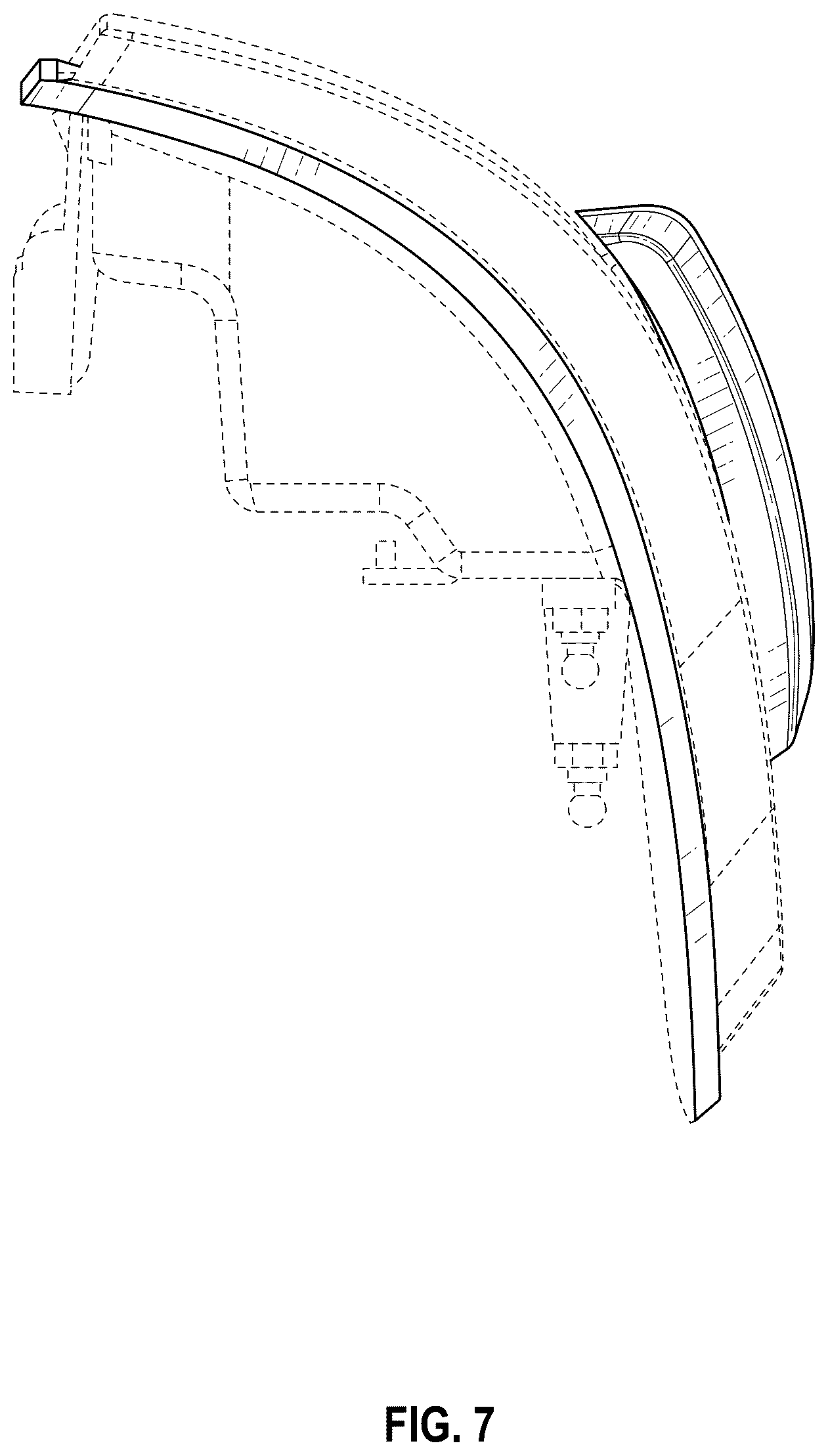 Patent USD1076159 Figure 7 – Vehicle light