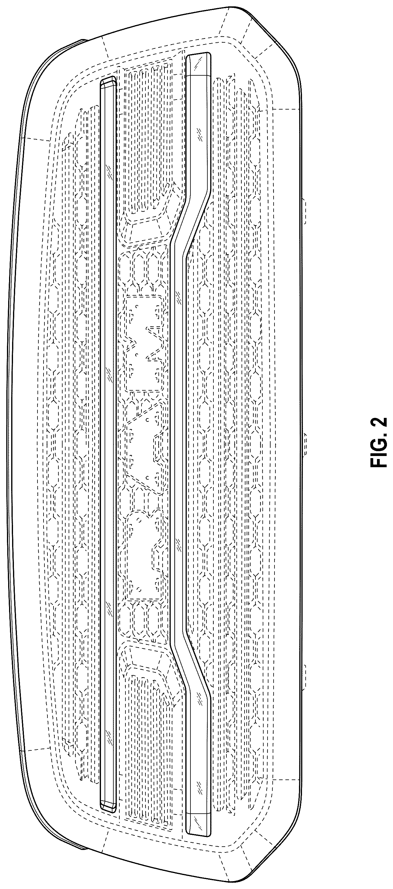 Patent USD1076160 Figure 2 – Vehicle light