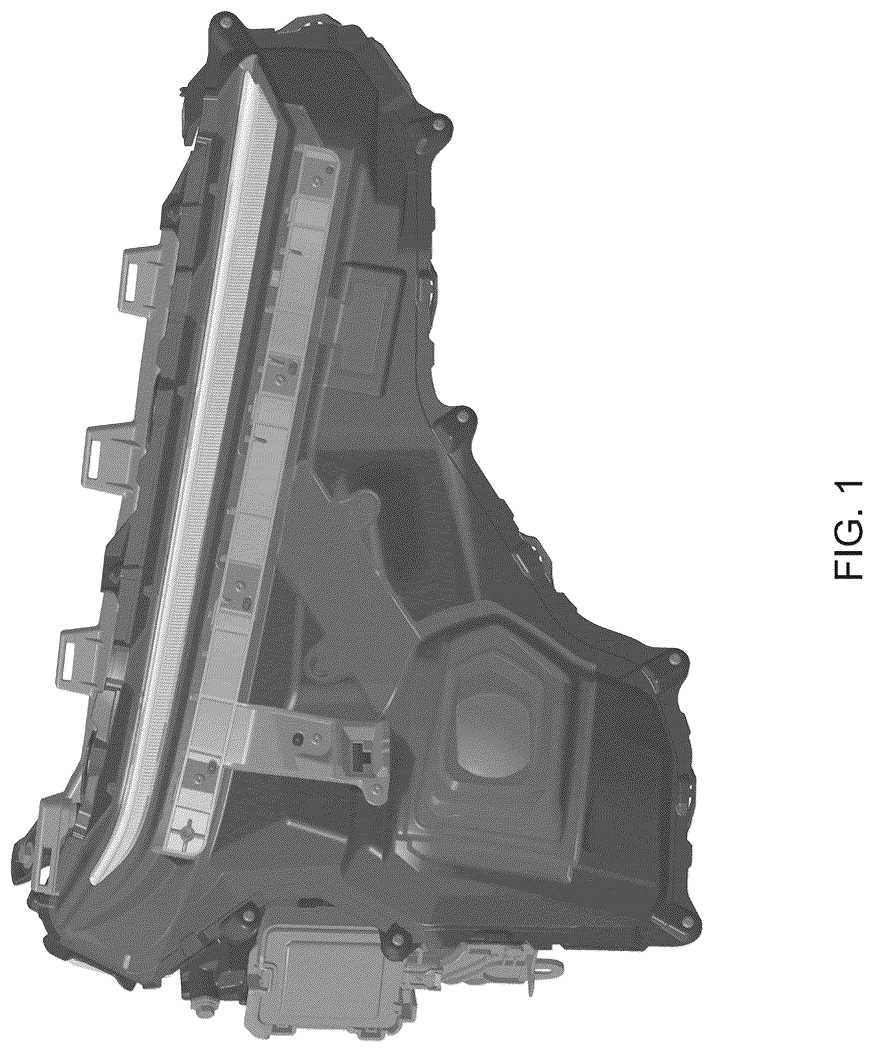 Patent USD1076161 — Front combination lamp for an automobile — Figure 1