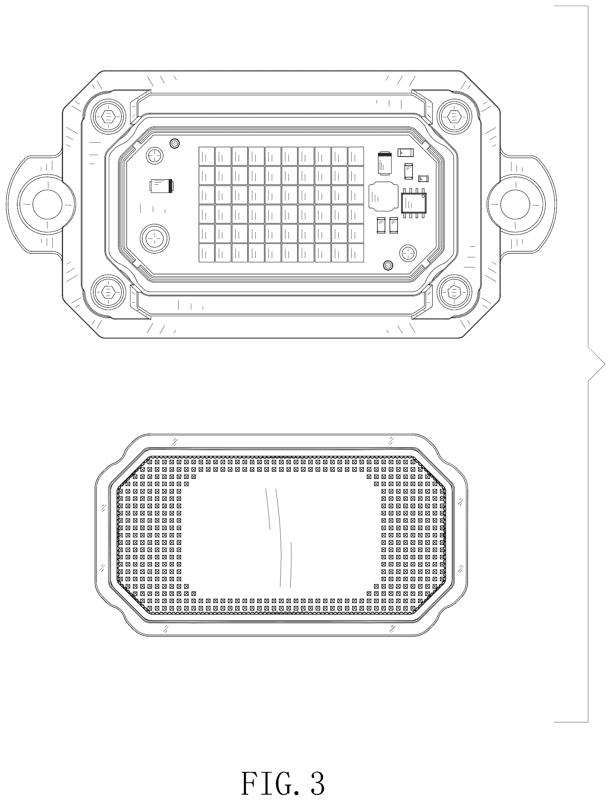 Patent USD1076162 Figure 3 – Car light