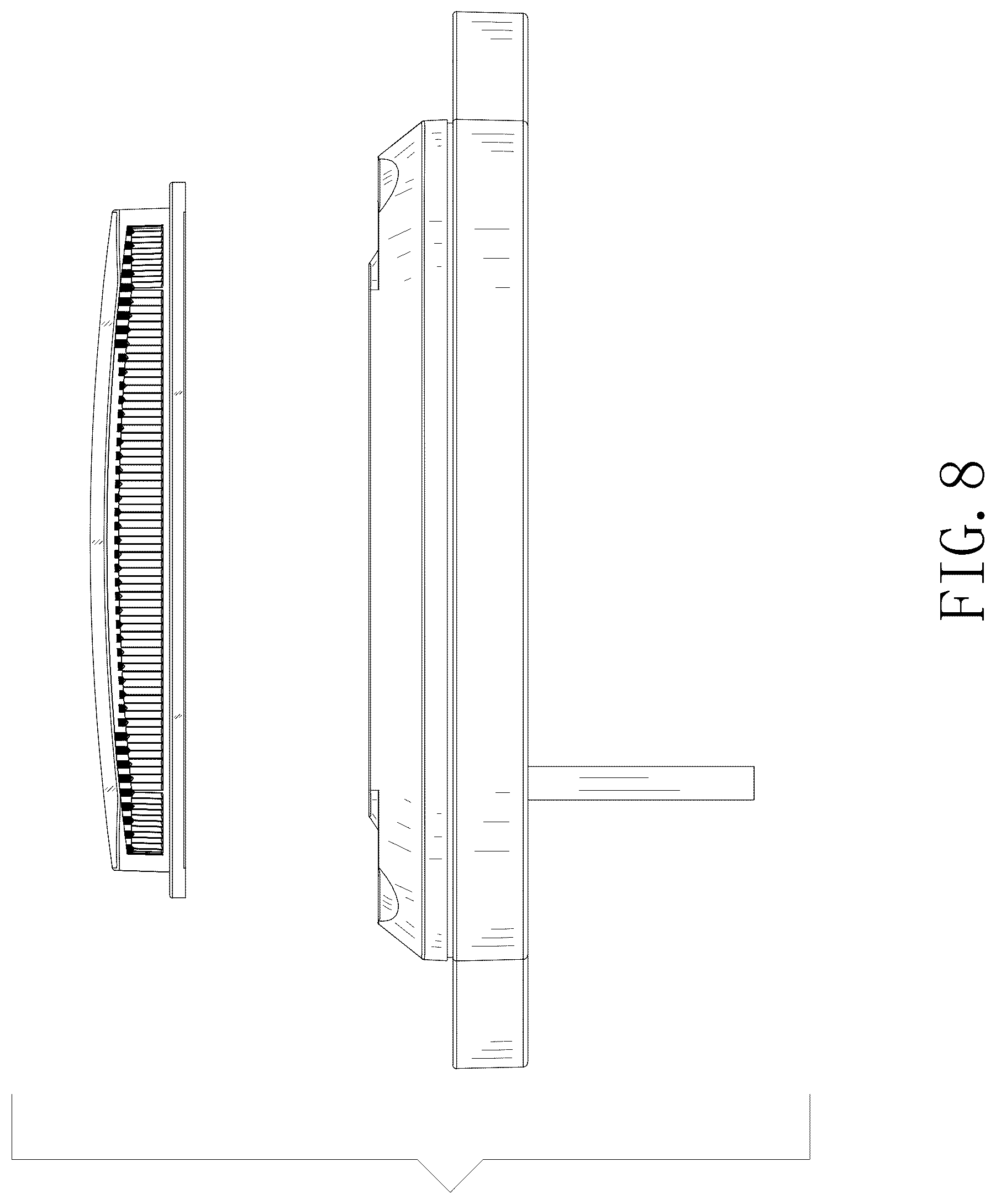 Patent USD1076162 Figure 8 – Car light