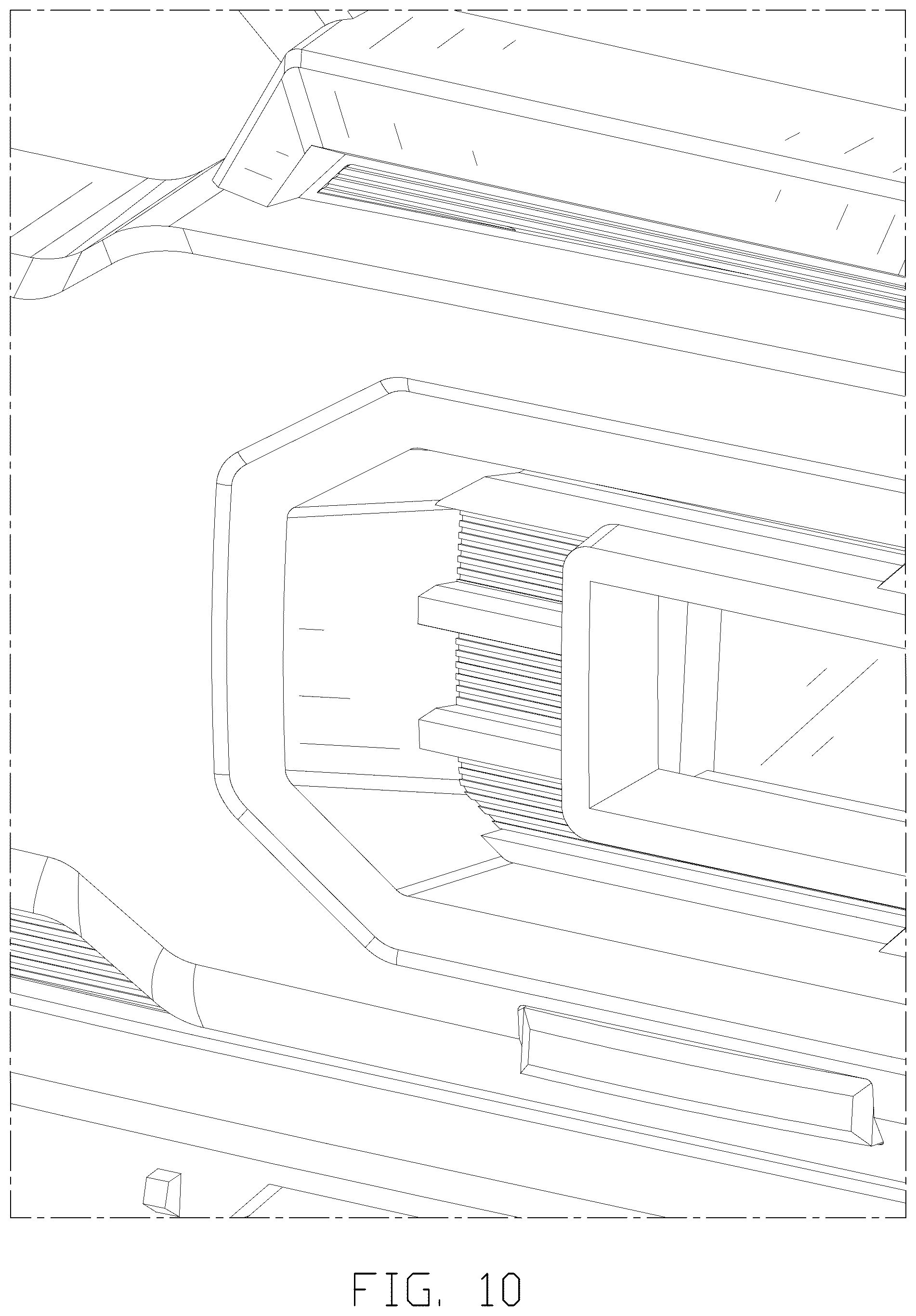 Patent USD1076163 Figure 10 – Vehicle lighting system