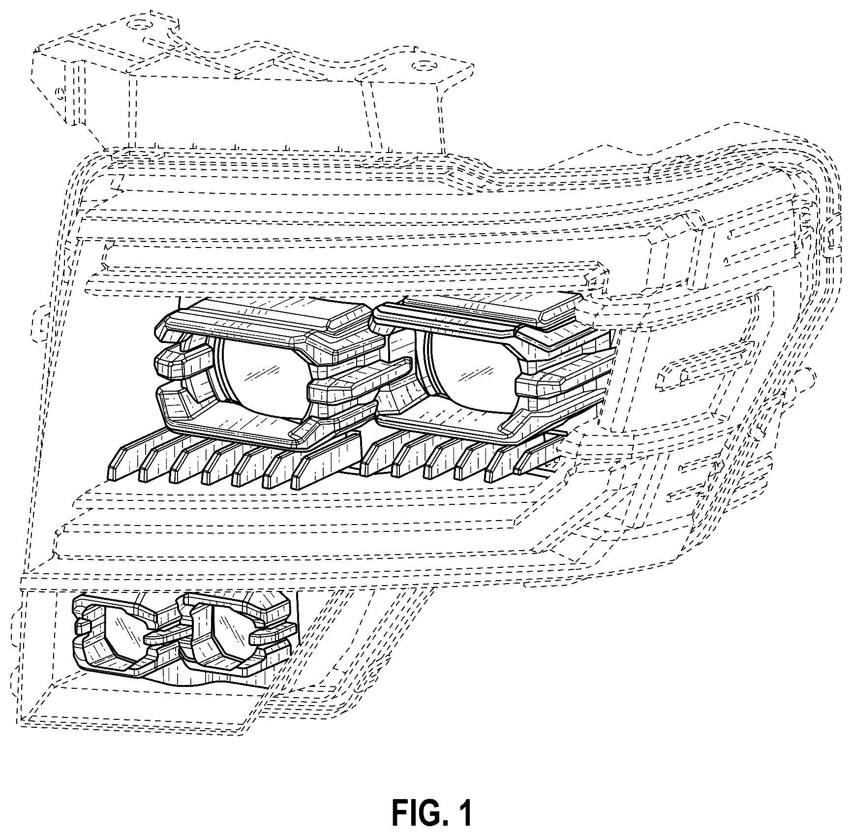 Patent USD1076165 Figure 1 – Vehicle light