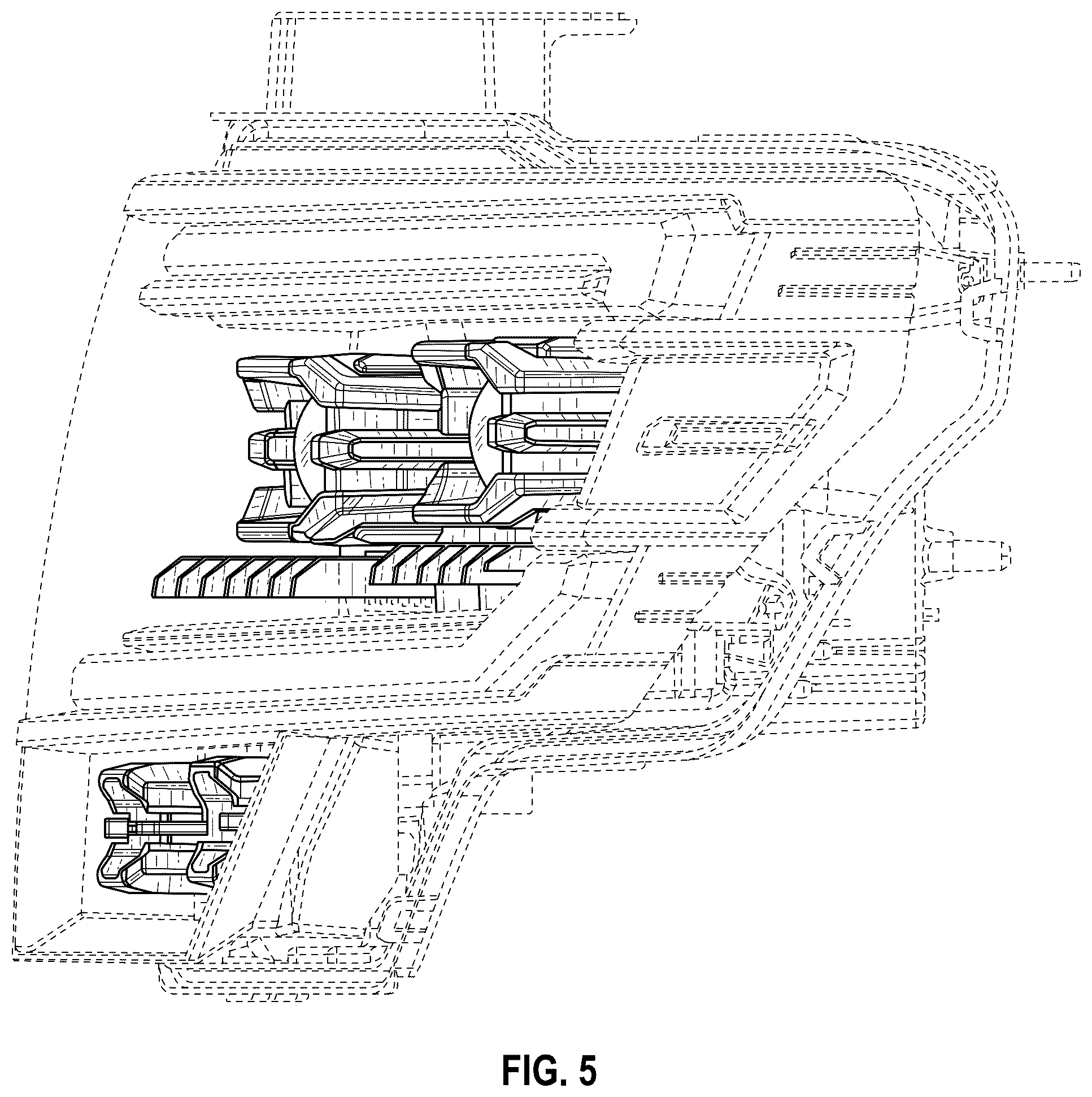 Patent USD1076165 Figure 5 – Vehicle light