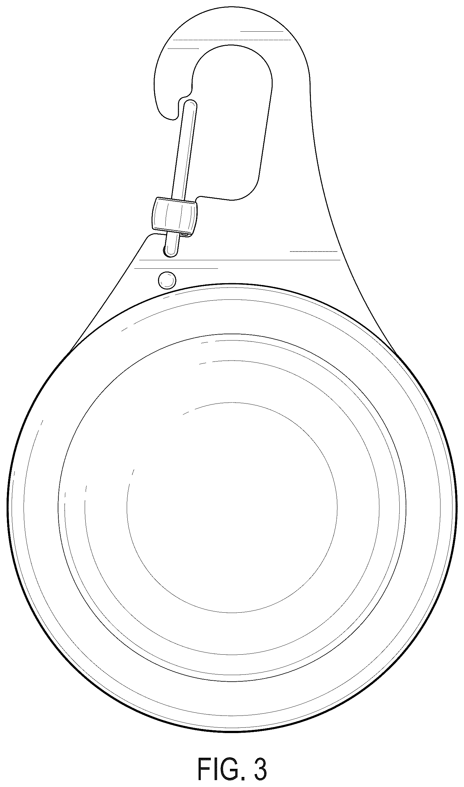 Patent USD1076166 Figure 3 – Pendant light
