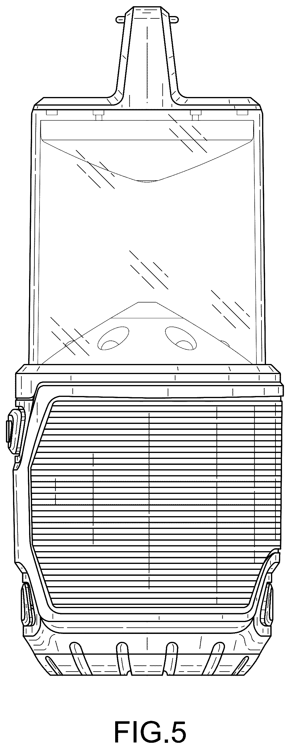 Patent USD1076167 Figure 5 – Lantern