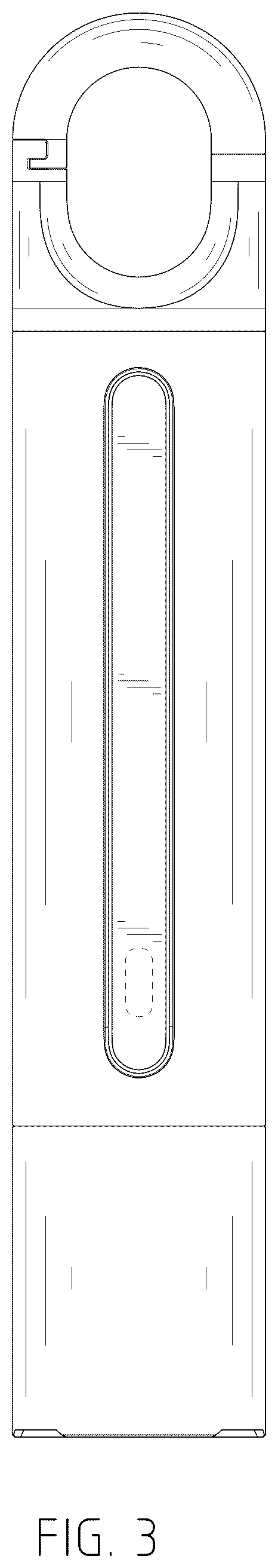 Patent USD1076168 Figure 3 – Flashlight