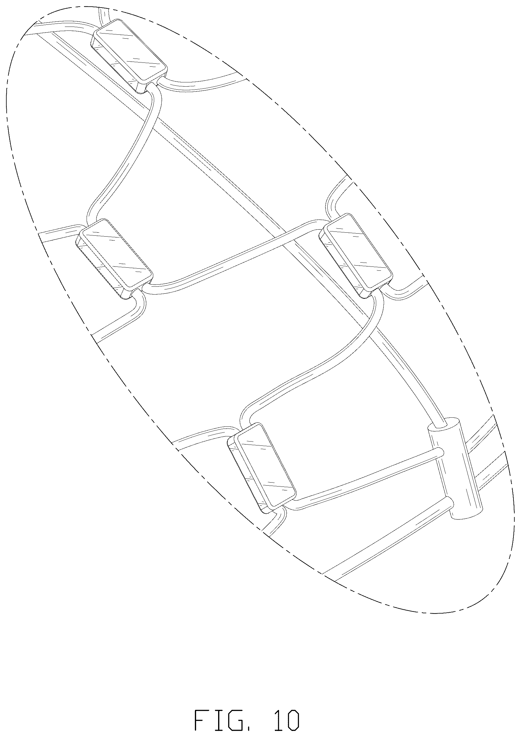 Patent USD1076169 Figure 10 – Umbrella-shaped net light
