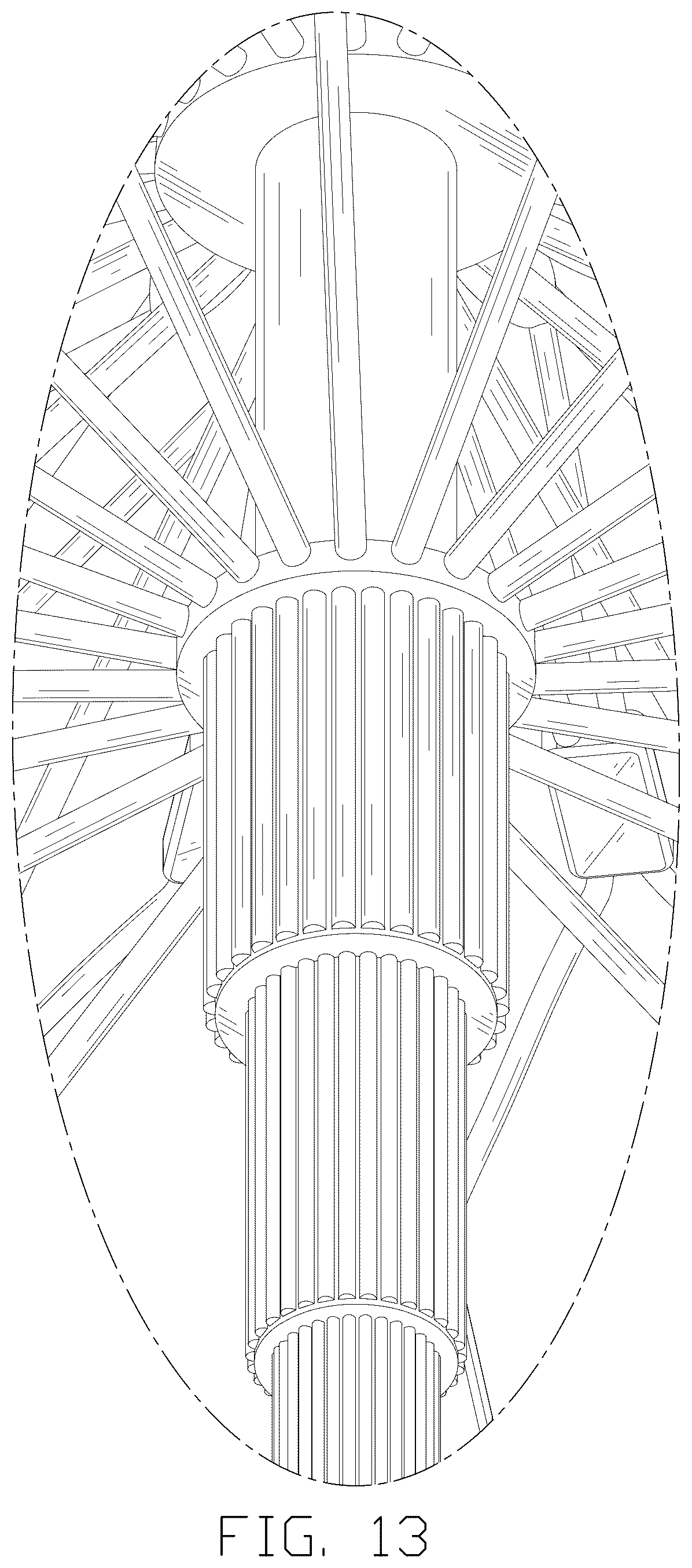Patent USD1076169 Figure 13 – Umbrella-shaped net light