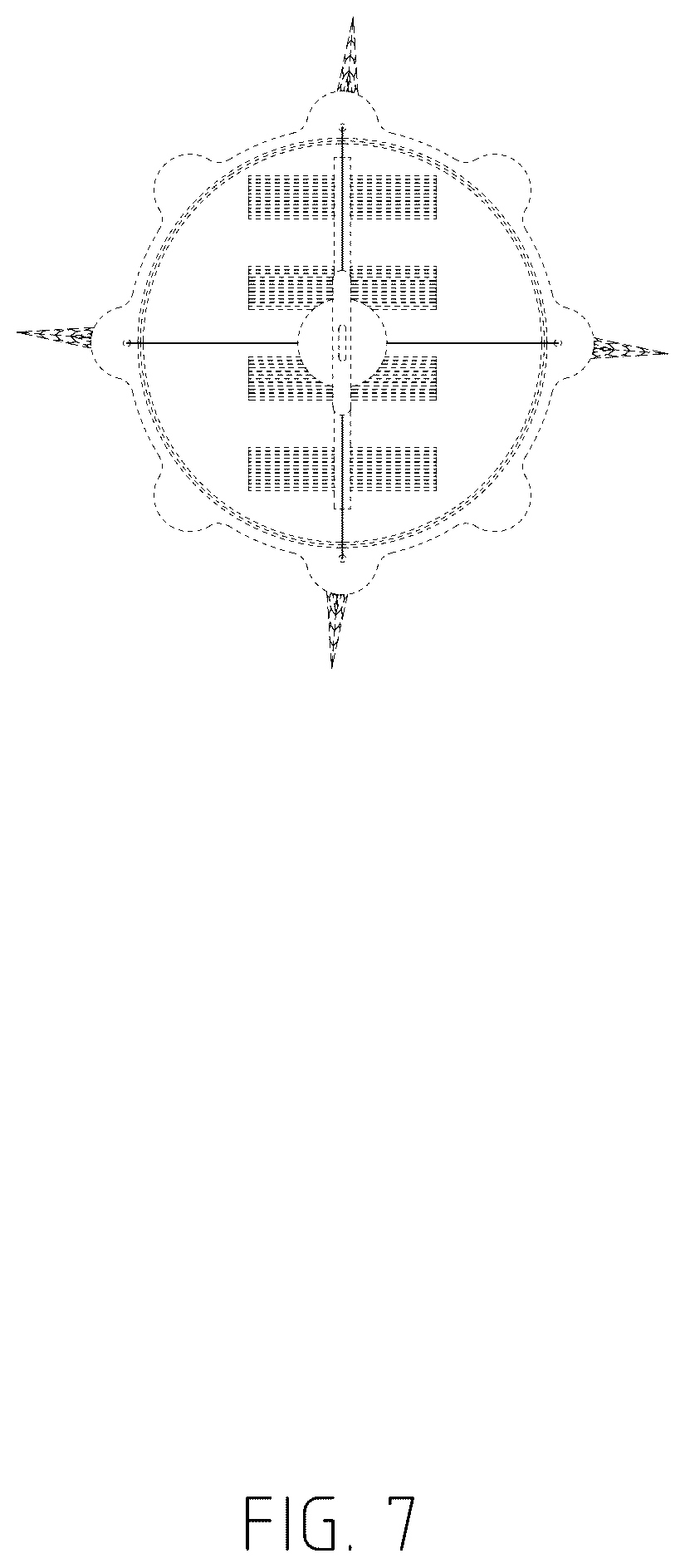 Patent USD1076170 Figure 7 – Wind chime lamp