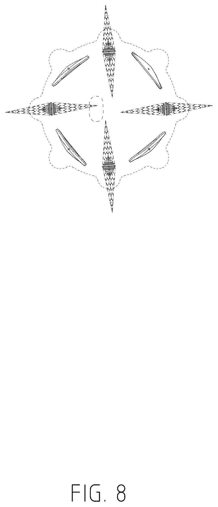 Patent USD1076170 Figure 8 – Wind chime lamp