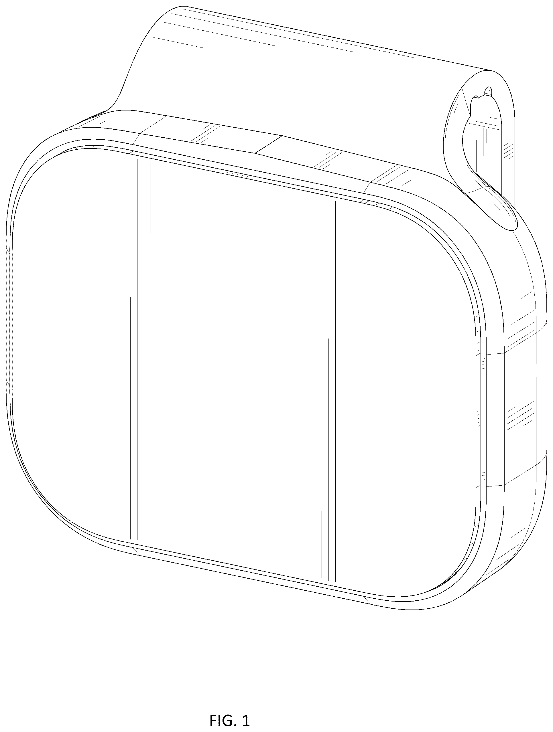 Patent USD1076172 Figure 1 – Portable light