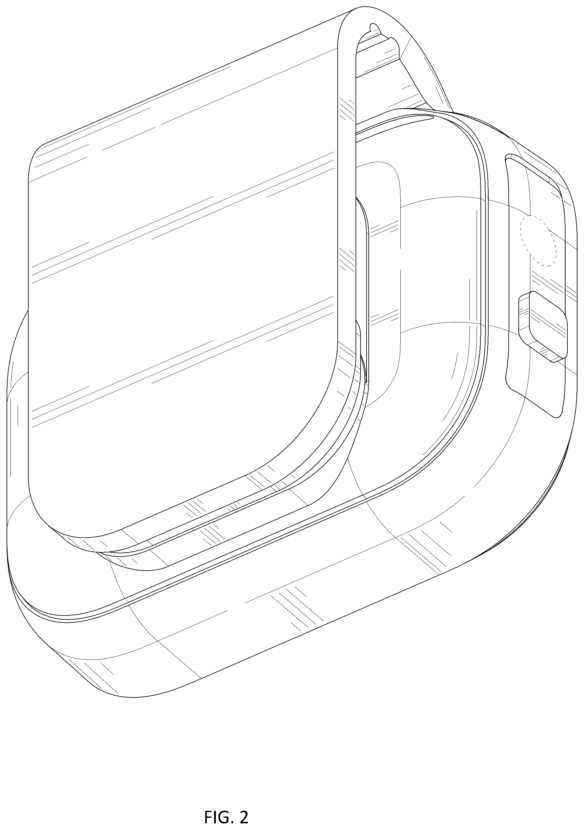 Patent USD1076172 Figure 2 – Portable light