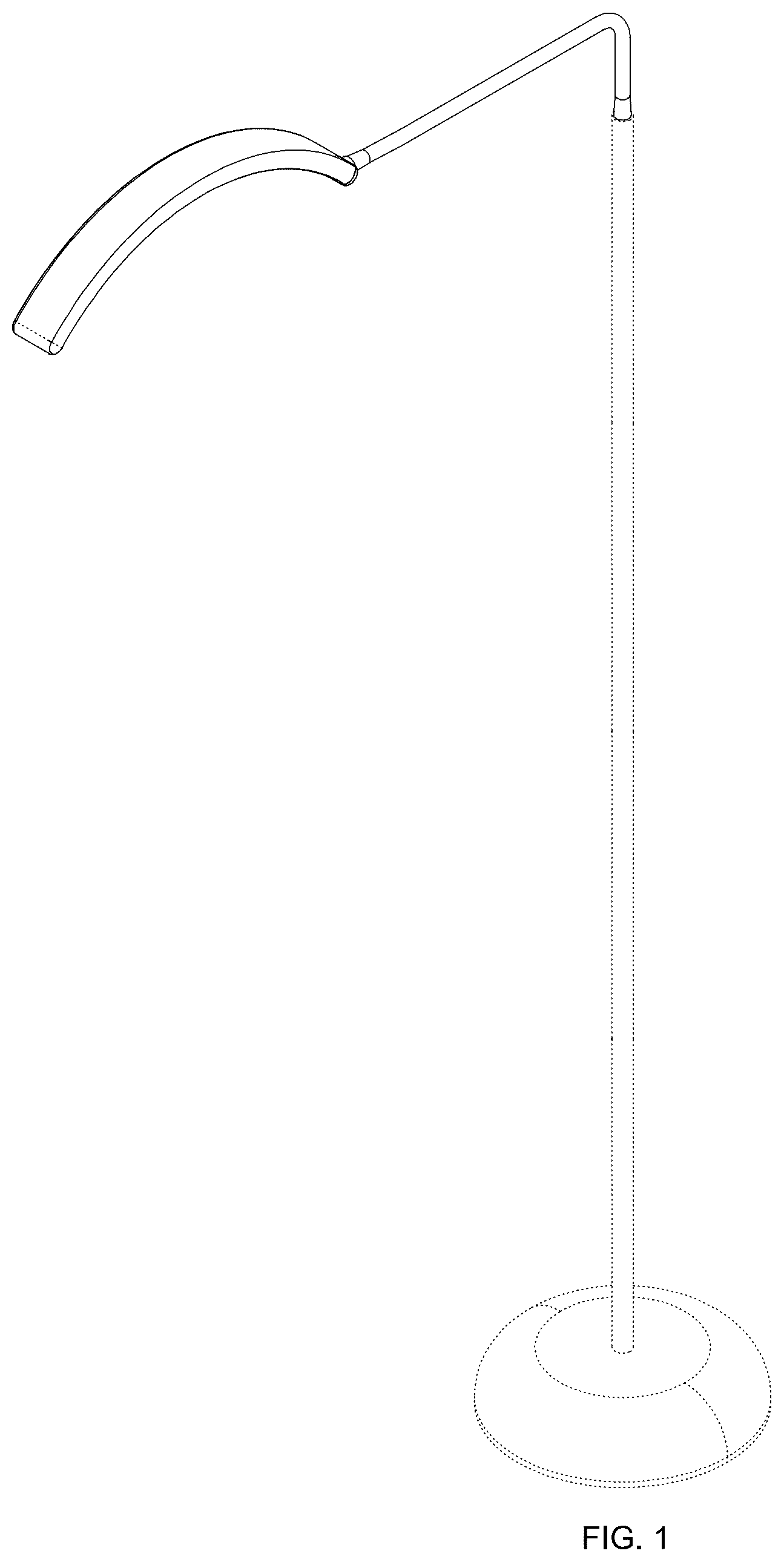 Patent USD1076174 Figure 1 – Lamp