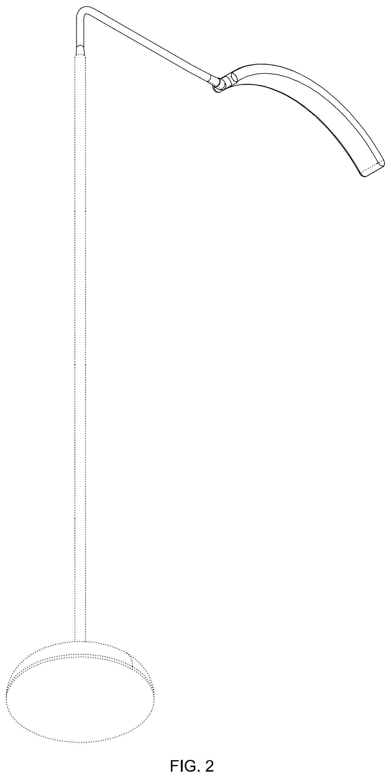 Patent USD1076174 Figure 2 – Lamp