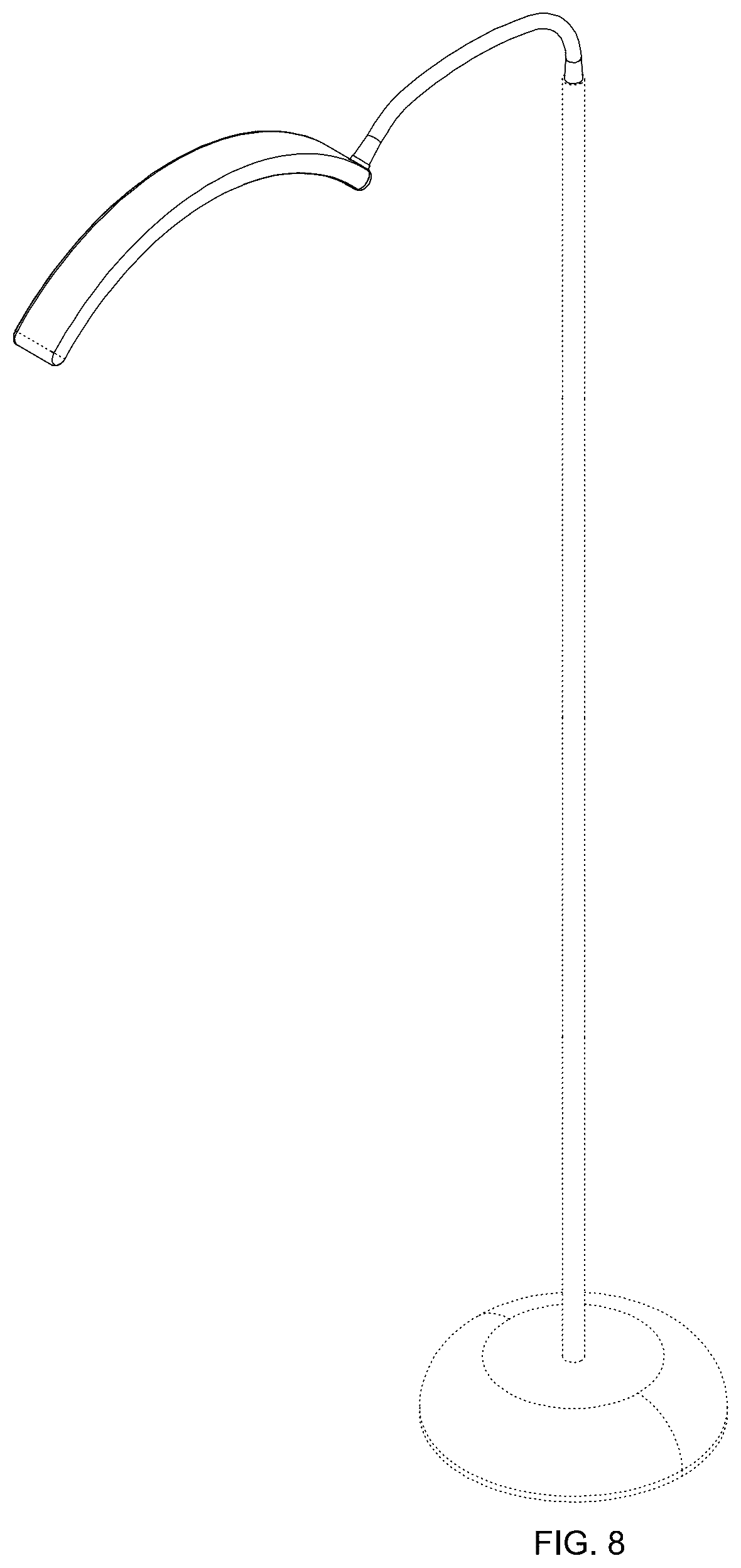 Patent USD1076174 Figure 8 – Lamp