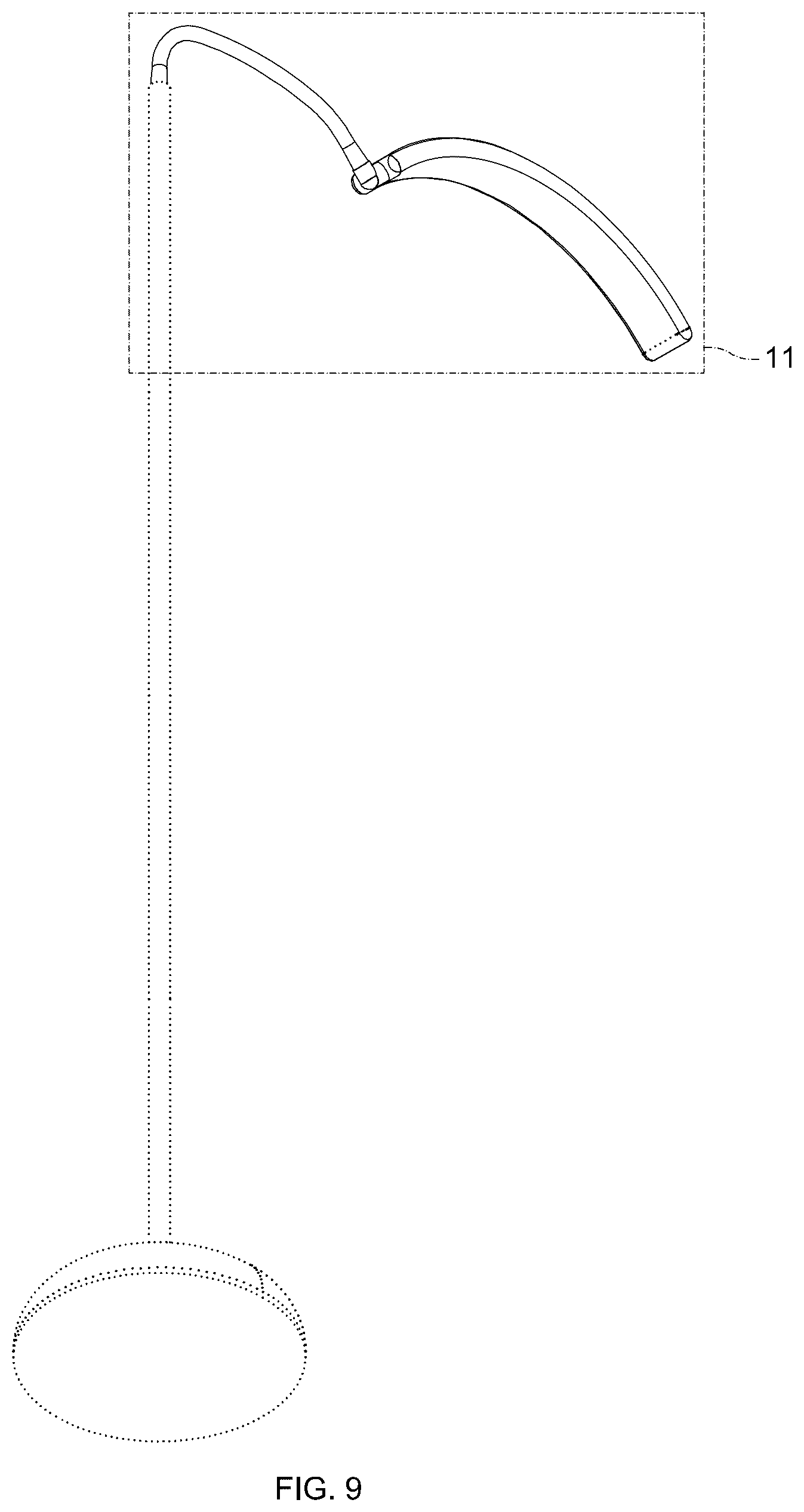 Patent USD1076174 Figure 9 – Lamp