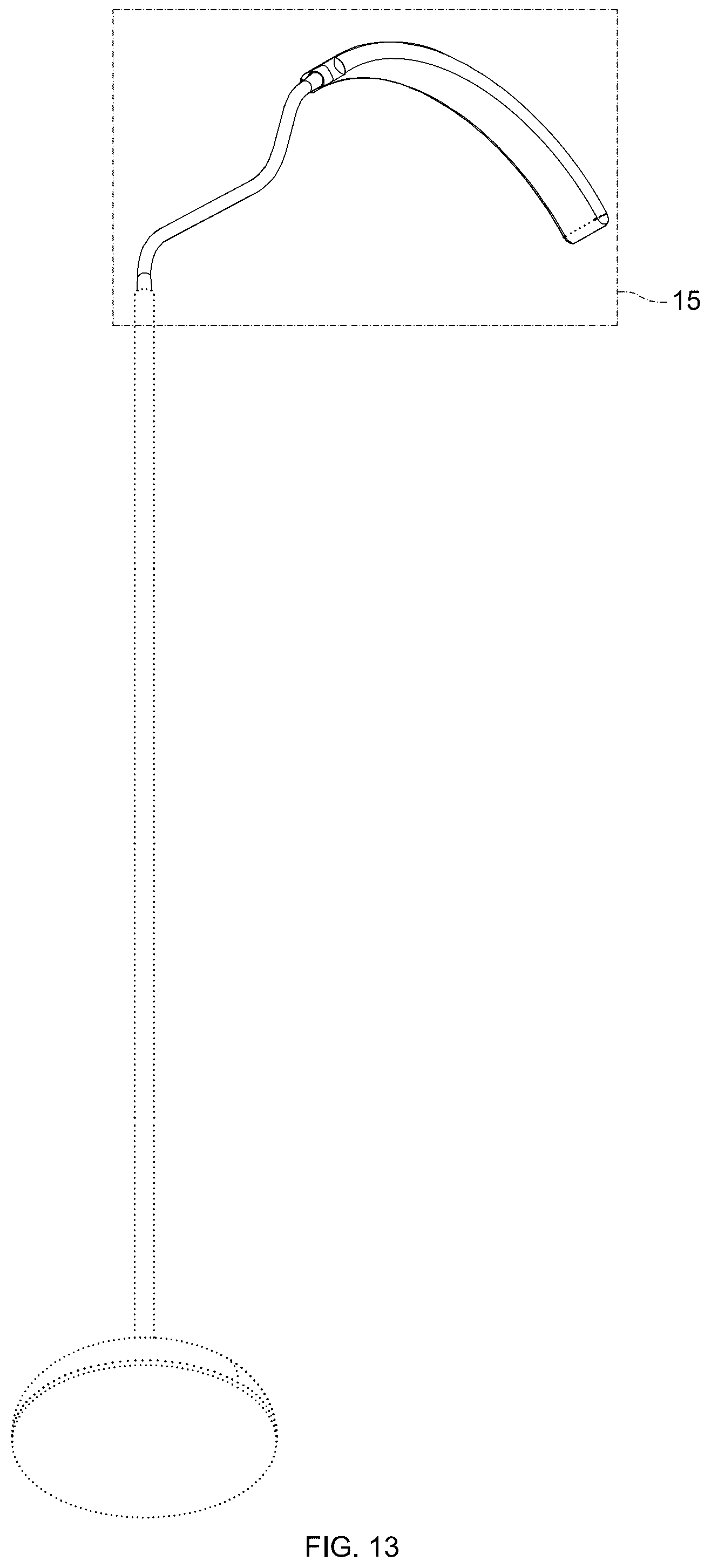 Patent USD1076174 Figure 13 – Lamp
