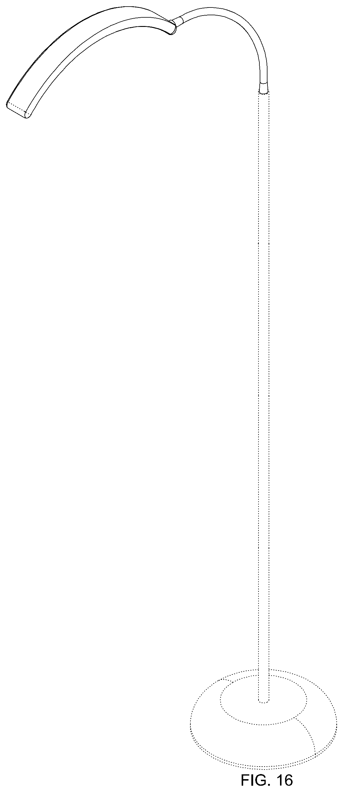Patent USD1076174 Figure 16 – Lamp
