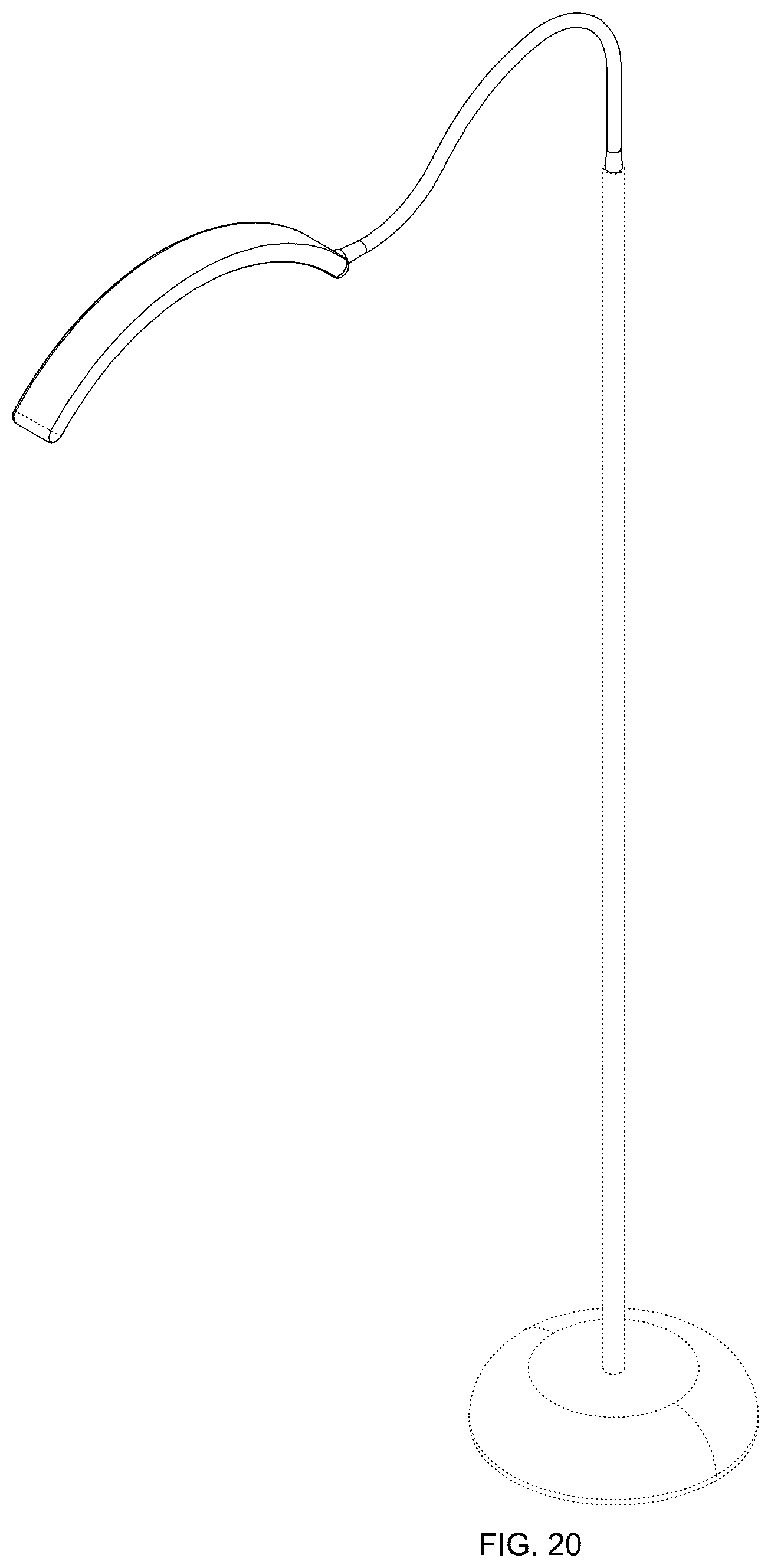 Patent USD1076174 Figure 20 – Lamp