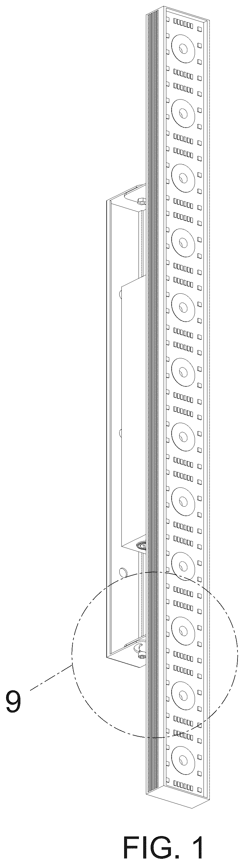 Patent USD1076175 — Stage light — Figure 1
