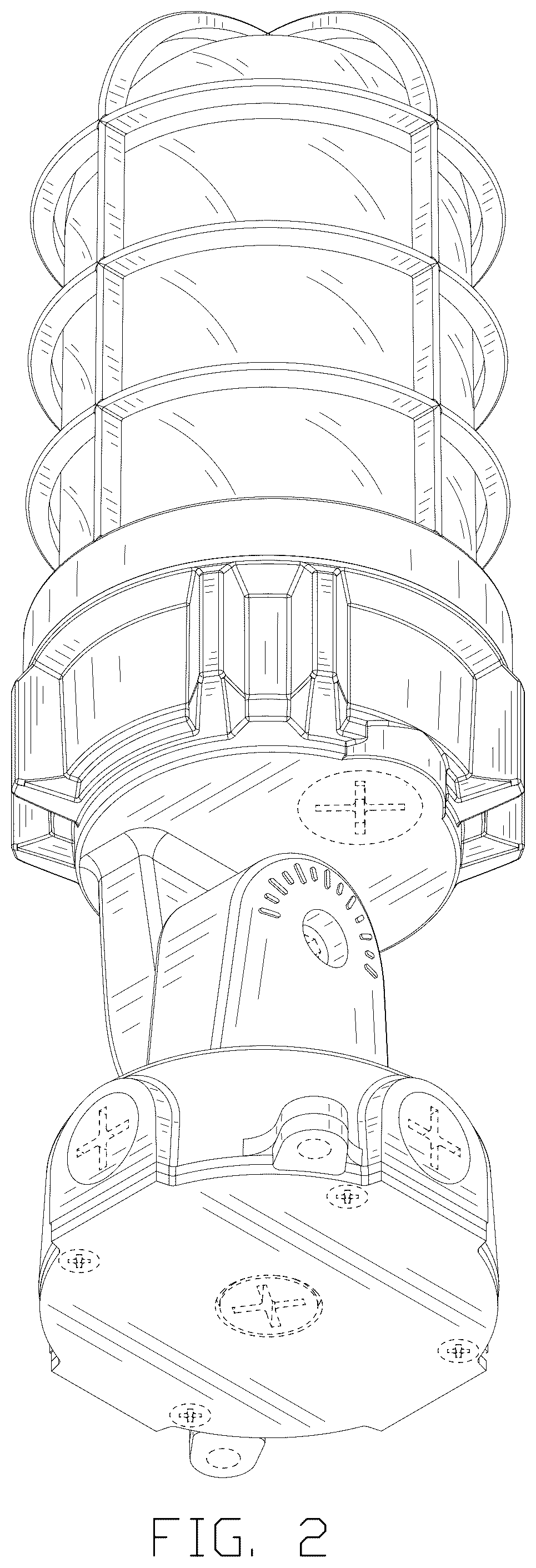 Patent USD1076176 Figure 2 – LED lamp