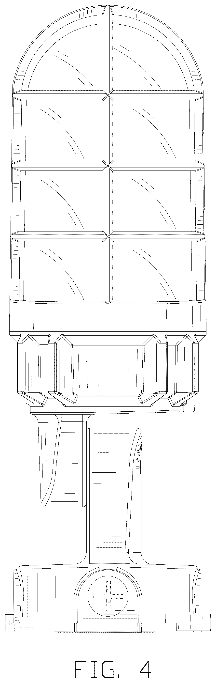 Patent USD1076176 Figure 4 – LED lamp