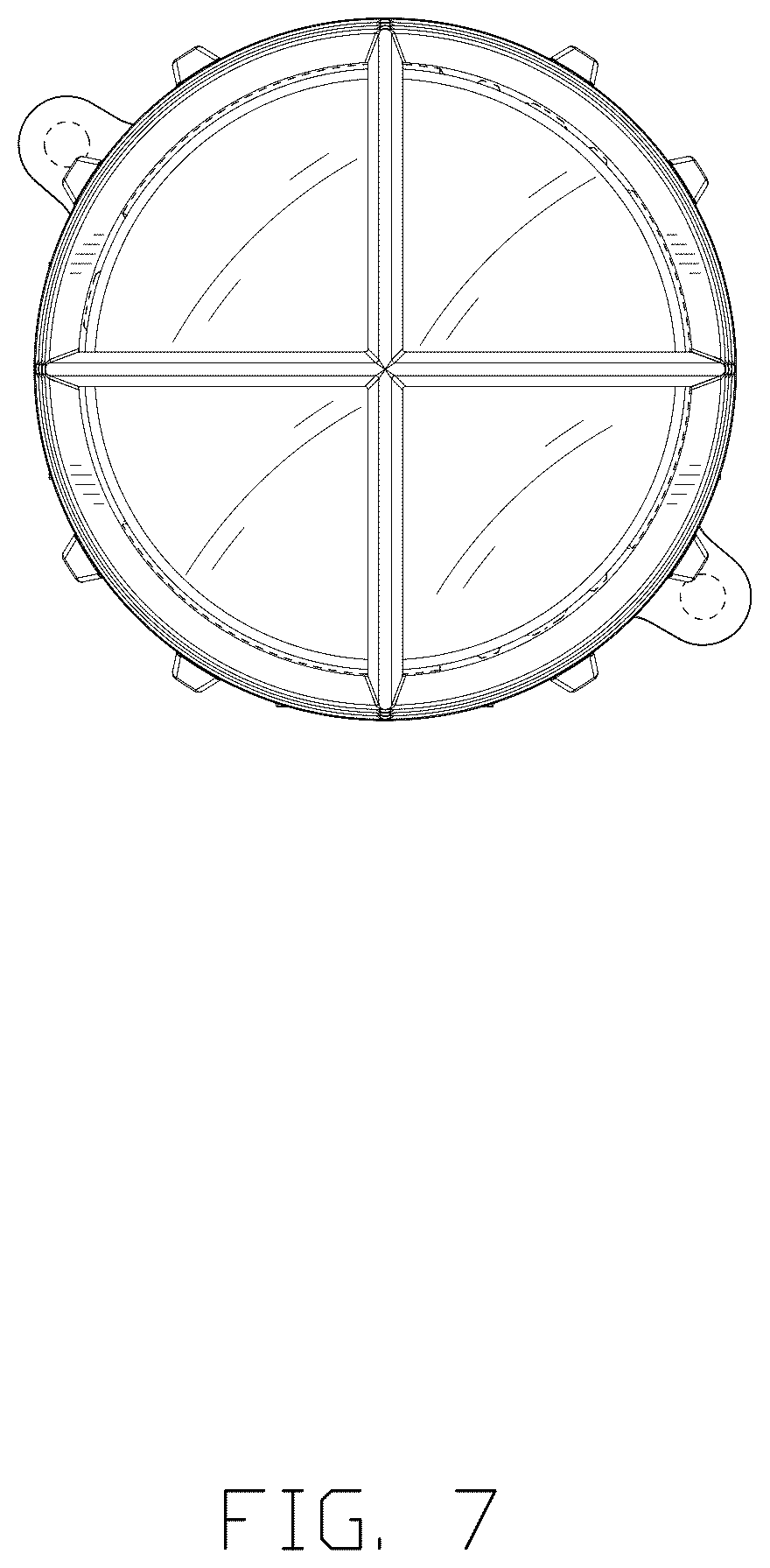 Patent USD1076176 Figure 7 – LED lamp
