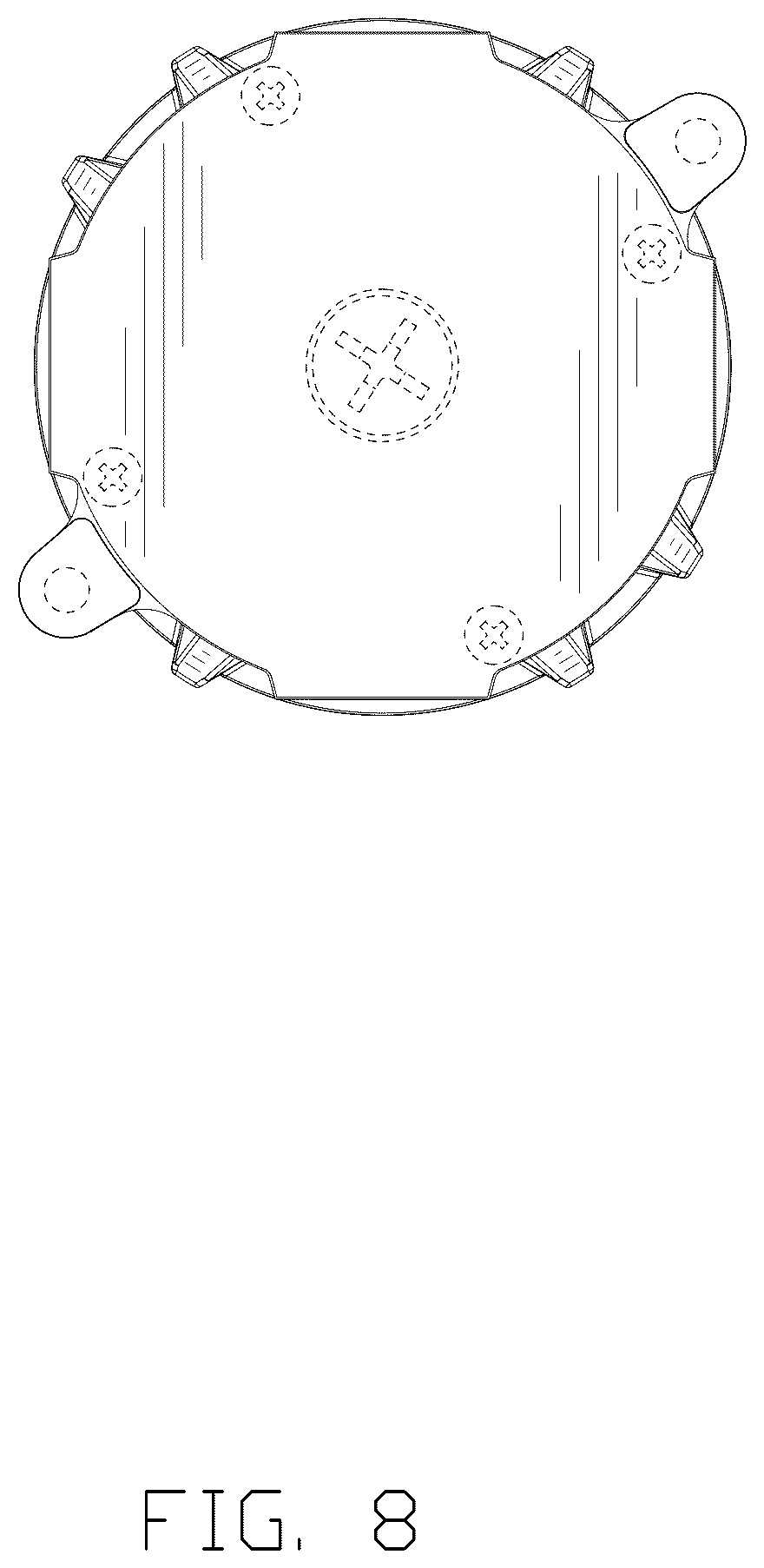 Patent USD1076176 Figure 8 – LED lamp