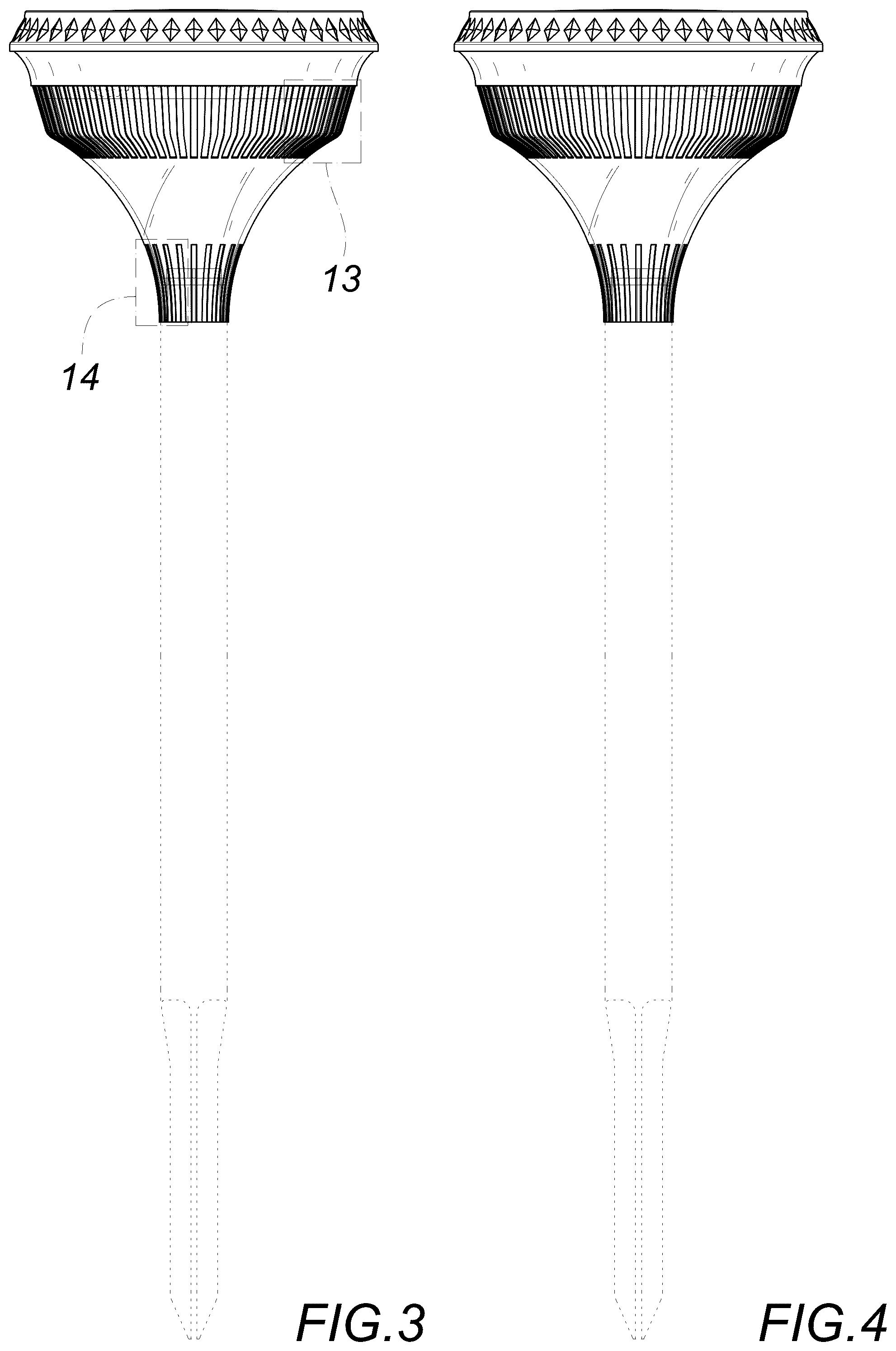 Patent USD1076177 Figure 3 – Lawn lamp